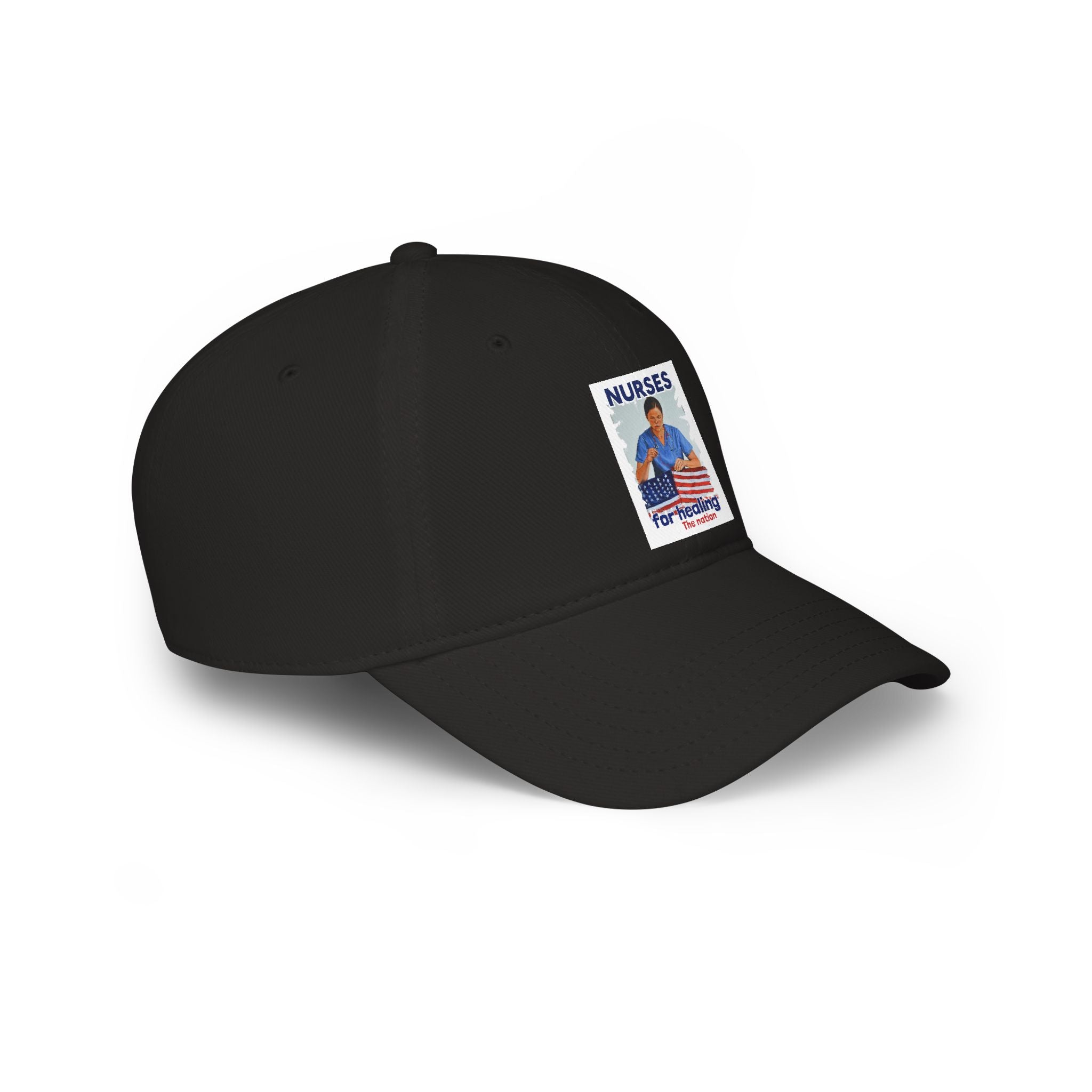Unisex Baseball Cap - Nurses For Healing The Nation (front) - 100% Cotton Twill - NFH-B-18-253
