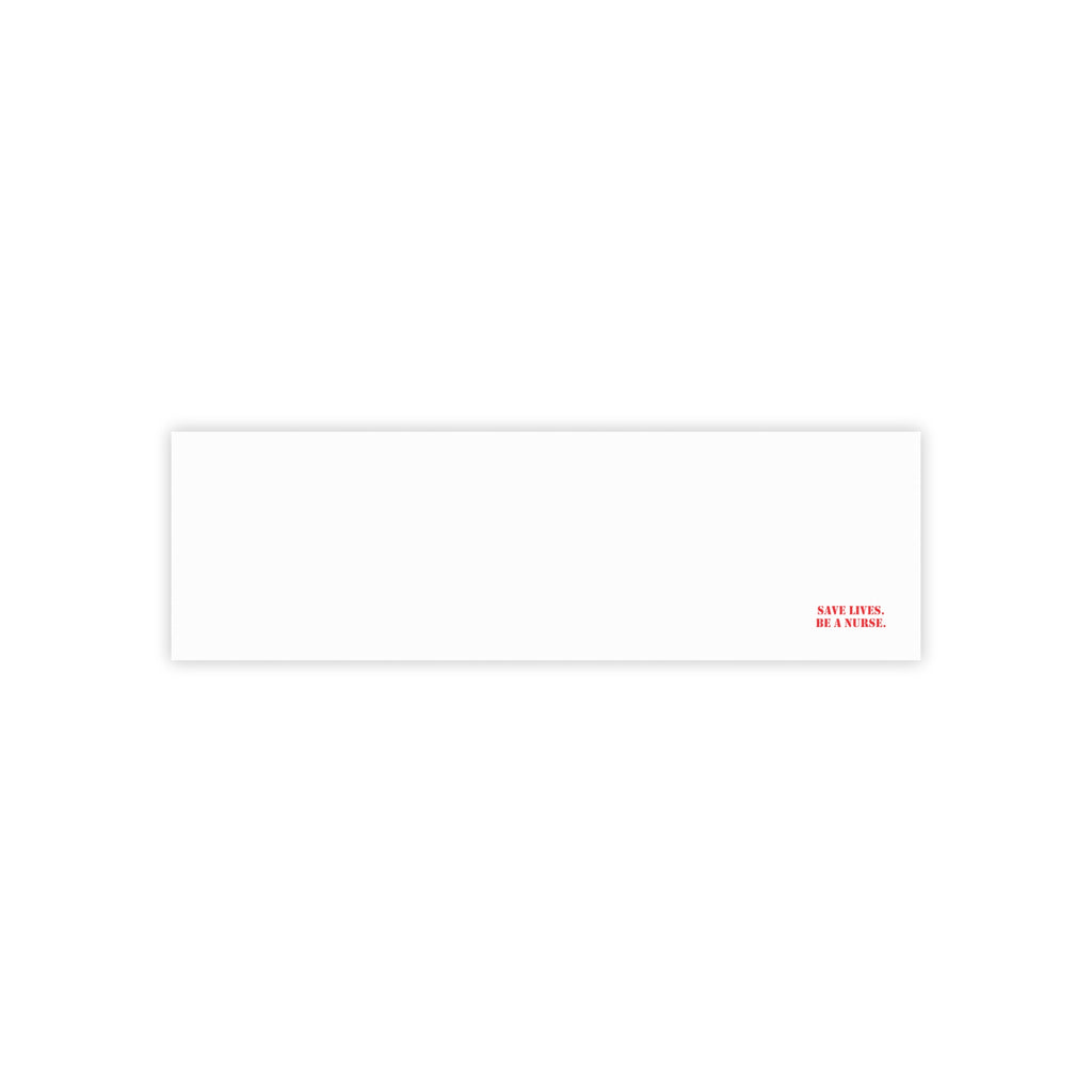 Post-it® Note Pads - Save Lives Be A Nurse (front) - 75.2 gsm white uncoated paper - SLM-NP-3M