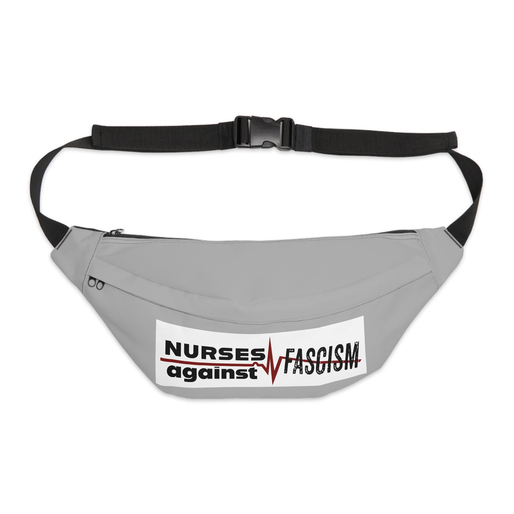 Nurse Fanny Pack – Nurses Against Fascism & Nurses Against Cruelty Design - Adjustable Waist Bag for Nurses - NAF-FP-01