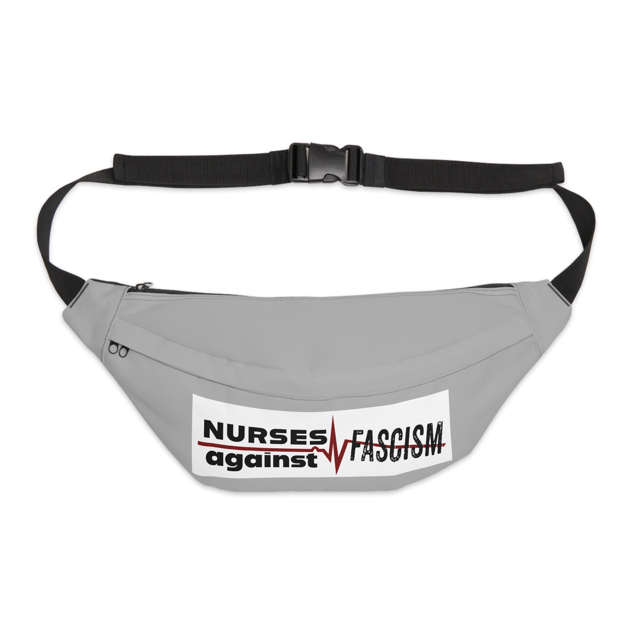 Nurse Fanny Pack – Nurses Against Fascism & Nurses Against Cruelty Design - Adjustable Waist Bag for Nurses - NAF-FP-01