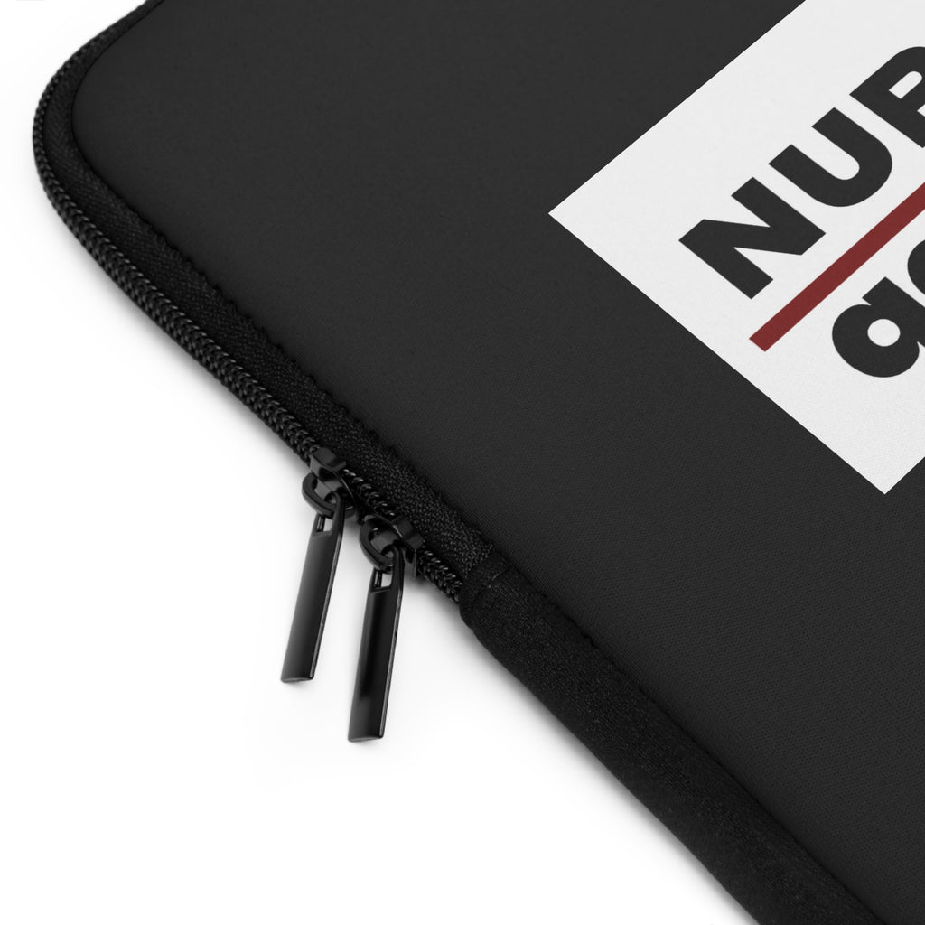 Laptop Sleeve - Nurses Against Fascism (front) - Smooth neoprene - NAF-LS-01