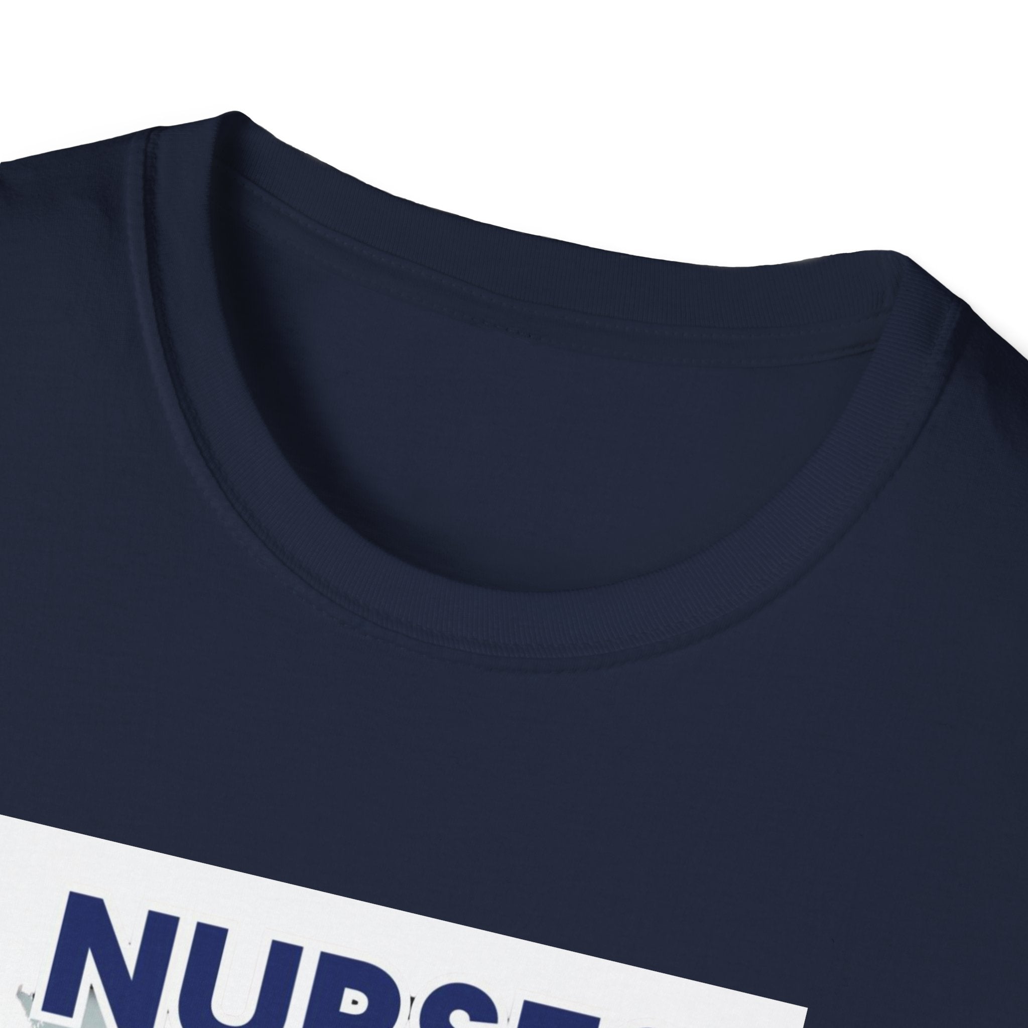 Unisex Lightweight fabric T-Shirt - Nurses For Healing The Nation (front) - Nurses Standing Up For Humanity (back) - 100% ring-spun cotton - NFH-T-G64000