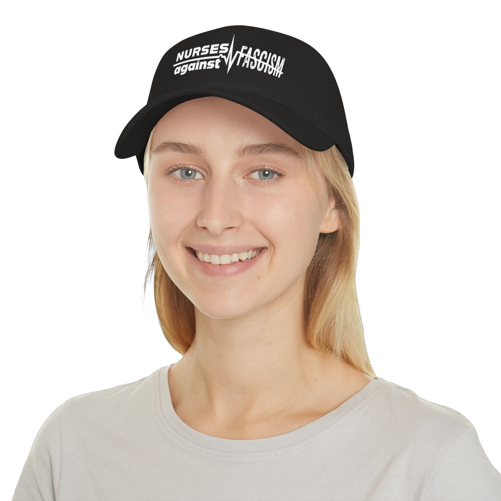 Unisex Baseball Cap - Nurses Against Fascism (front) - 100% Cotton Twill - NAF-B-18-253
