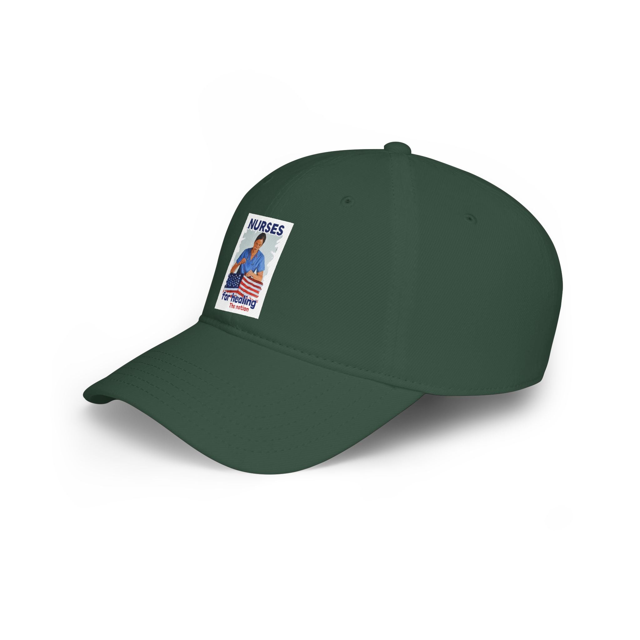 Unisex Baseball Cap - Nurses For Healing The Nation (front) - 100% Cotton Twill - NFH-B-18-253