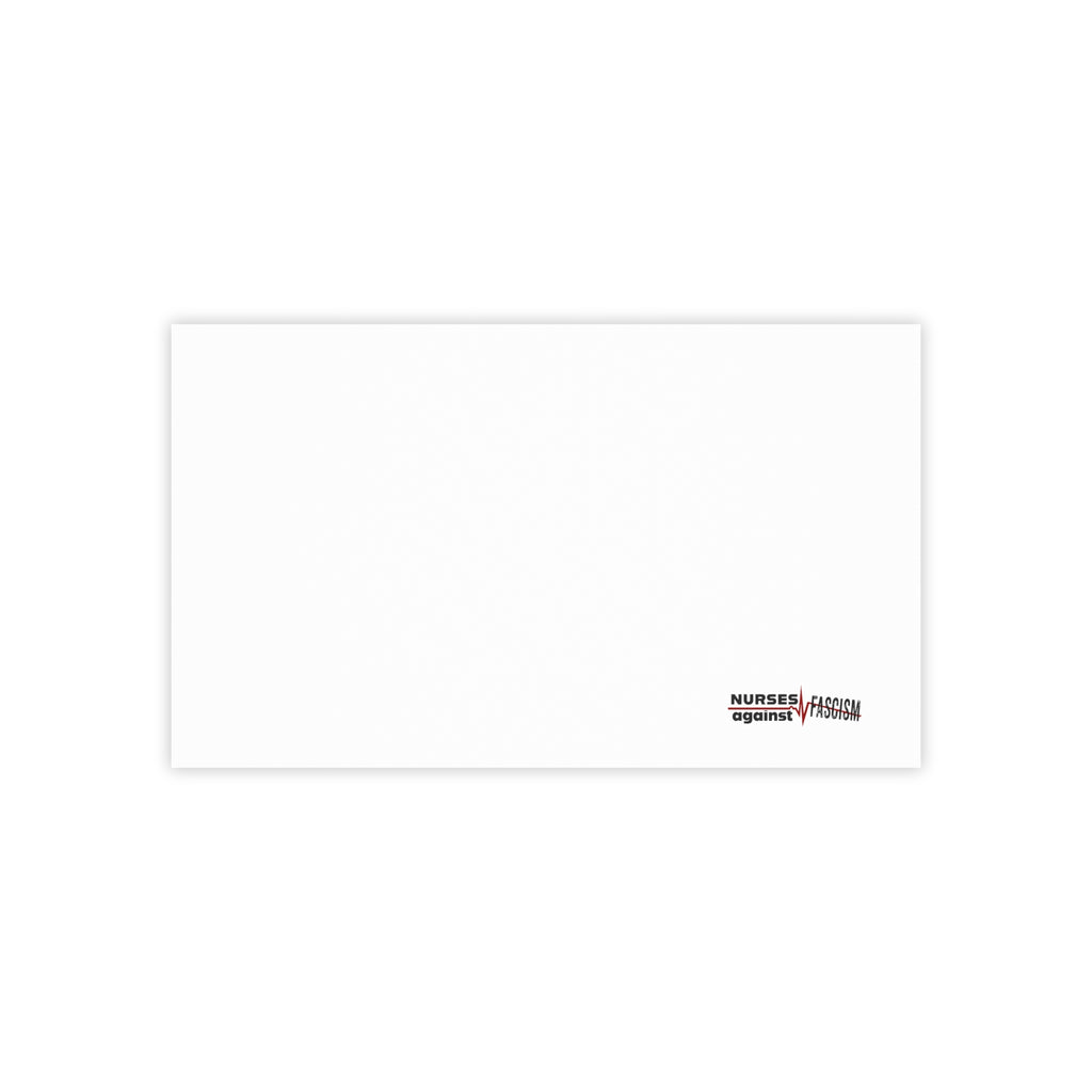 Post-it® Note Pads - Nurses Against Fascism (front) - 75.2 gsm white uncoated paper - NAF-NP-3M