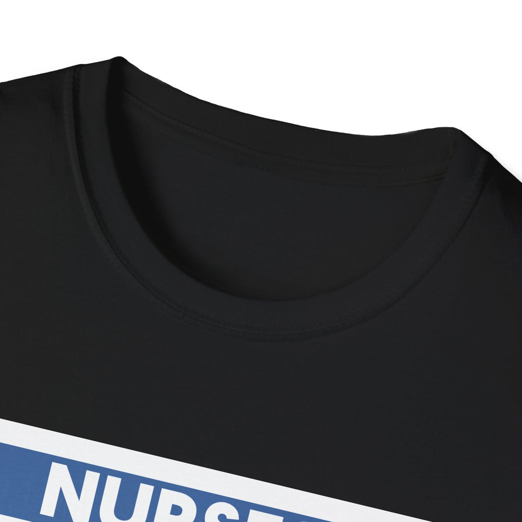 Unisex Lightweight fabric T-Shirt - Nurses Condemning Closure of USAID (front) - Nurses For NIH CDC FEMA USAID And YOU (back) - 100% ring-spun cotton - NFG-T-G64000