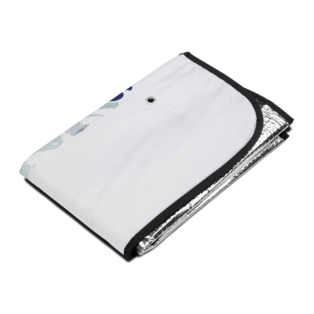 Unisex Car Sun Shade - Nurses For Healing The Nation (front) -  100% Polyester & 100% Aluminized film cushion - NFH-CA-02