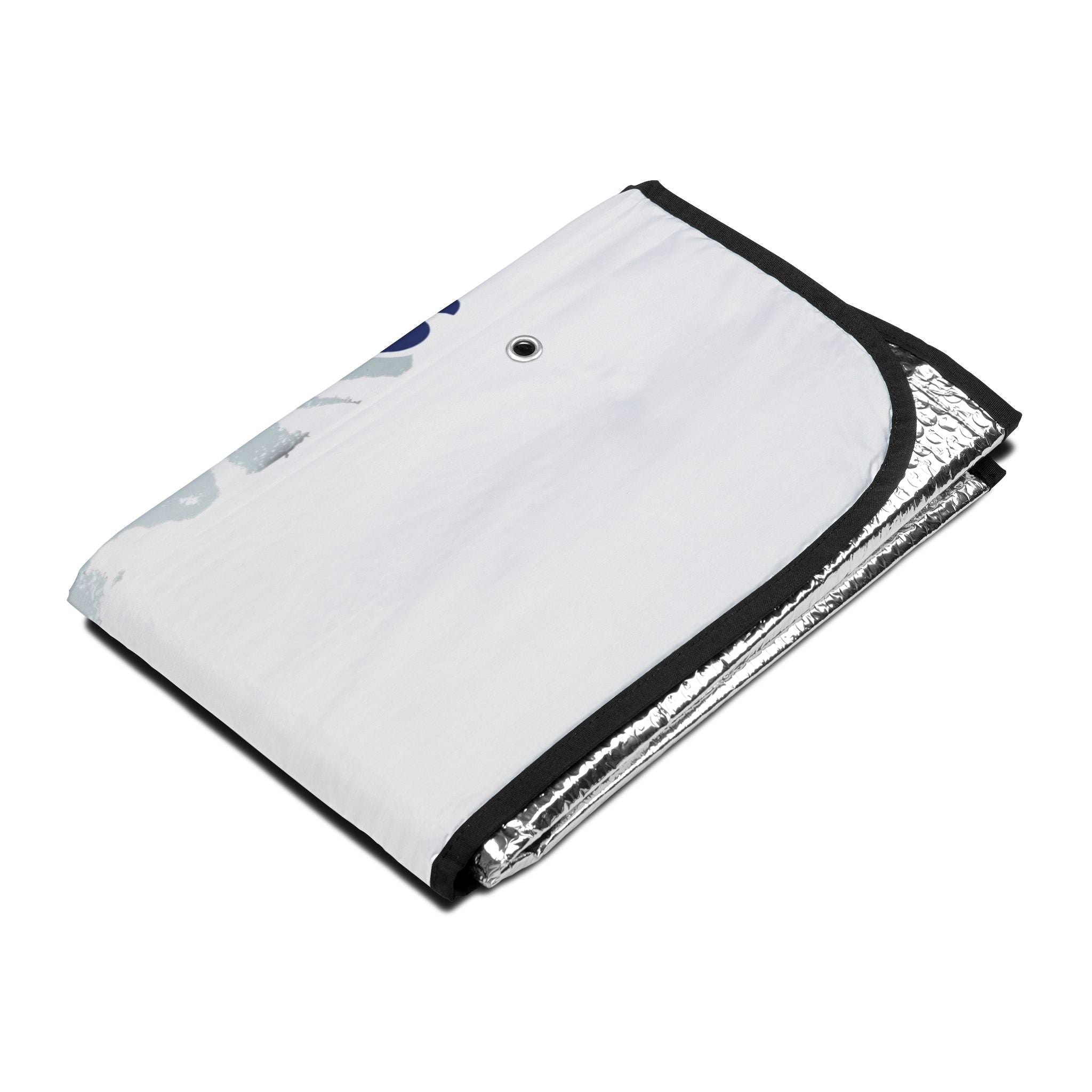 Unisex Car Sun Shade - Nurses For Healing The Nation (front) -  100% Polyester & 100% Aluminized film cushion - NFH-CA-02