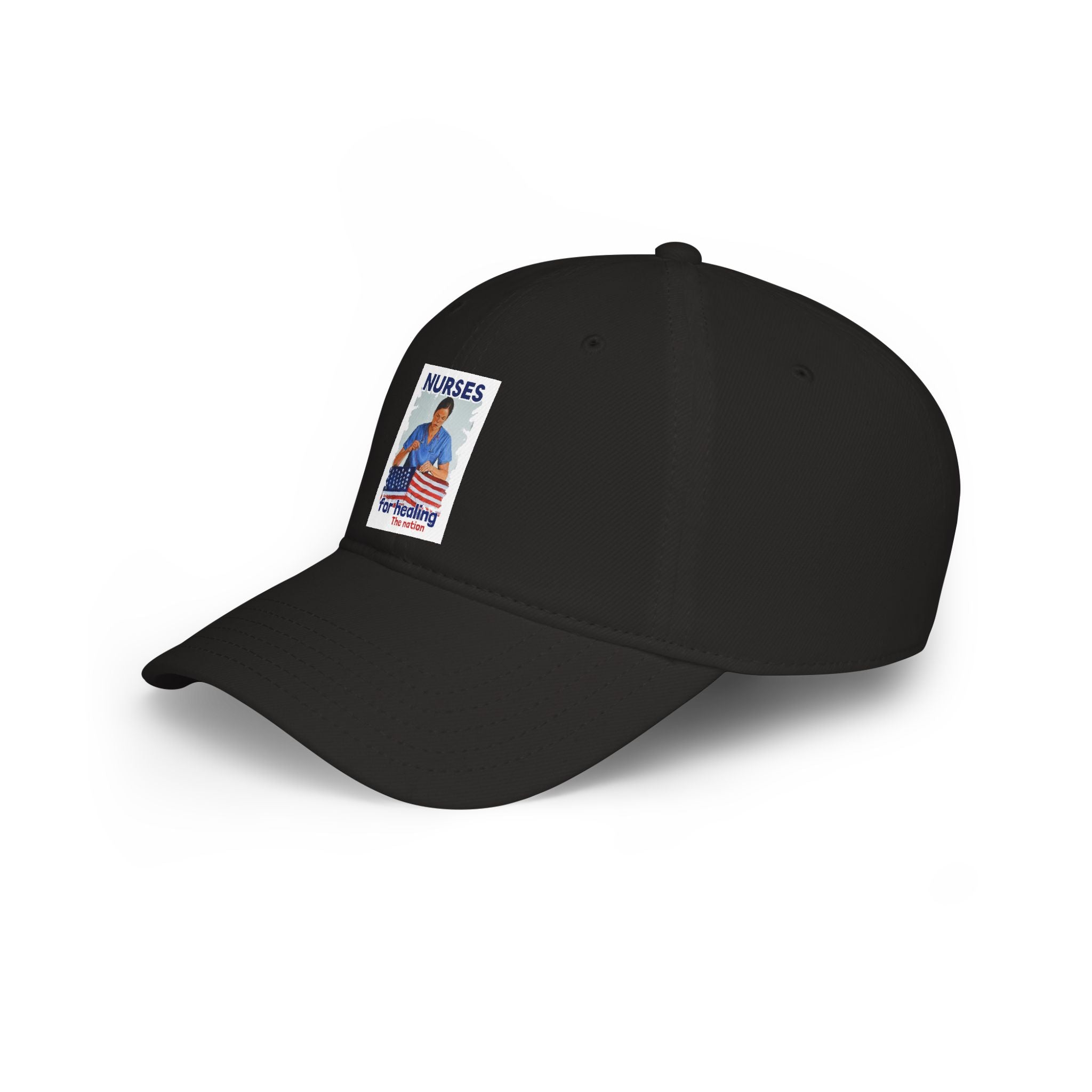 Unisex Baseball Cap - Nurses For Healing The Nation (front) - 100% Cotton Twill - NFH-B-18-253