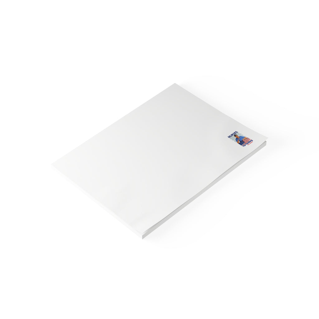 Post-it® Note Pads - Nurses For Healing The Nation (front) - 75.2 gsm white uncoated paper - NFH-NP-3M
