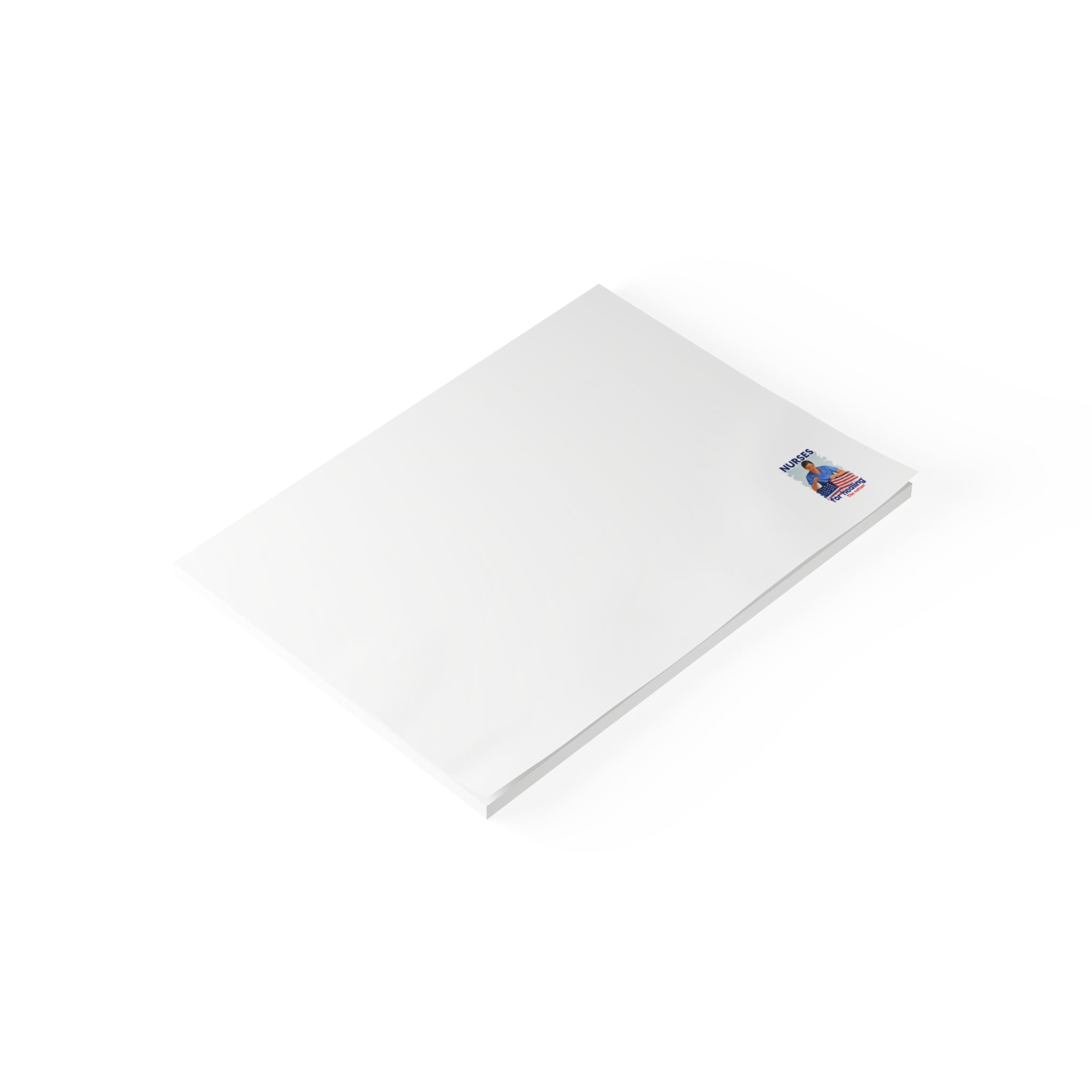 Post-it® Note Pads - Nurses For Healing The Nation (front) - 75.2 gsm white uncoated paper - NFH-NP-3M