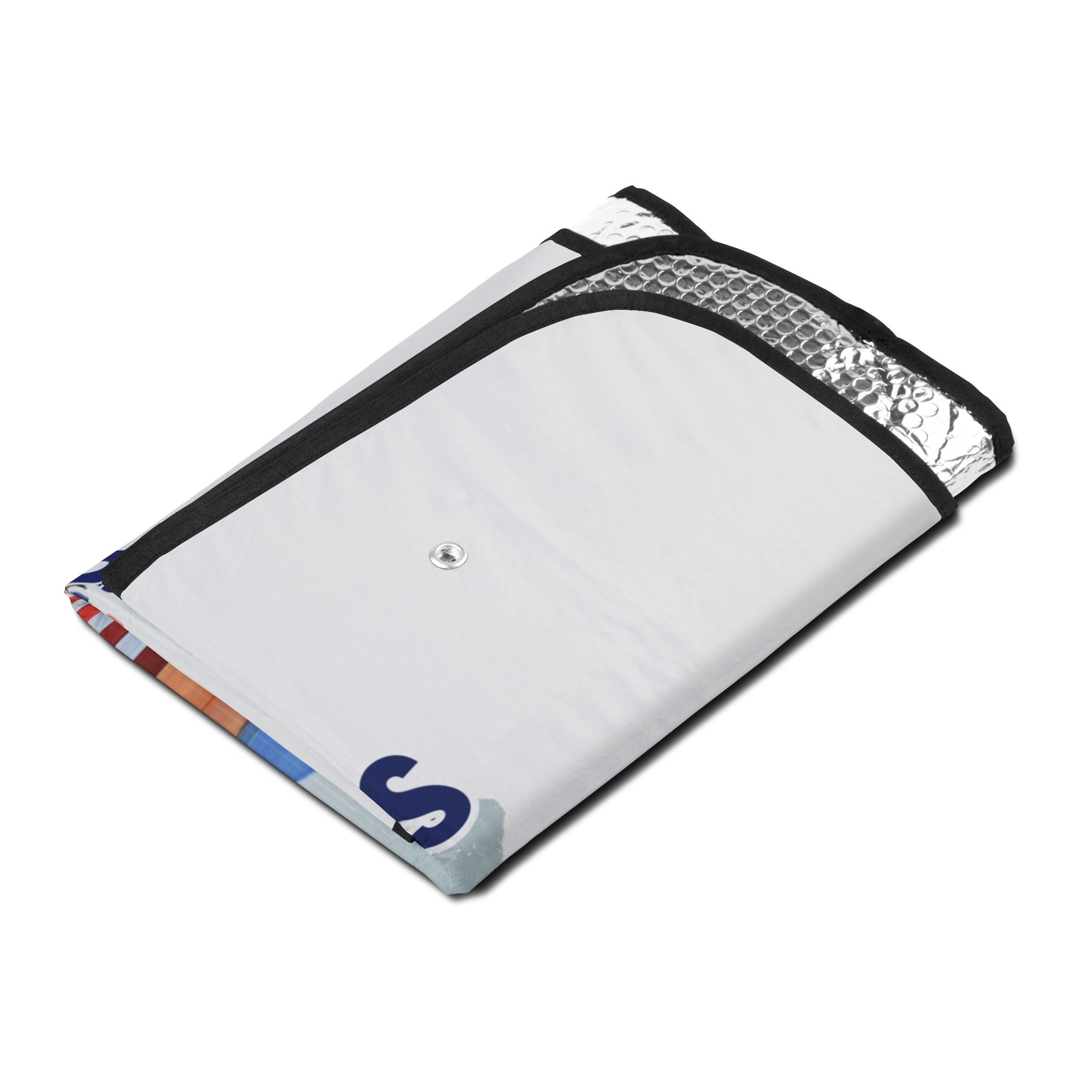 Unisex Car Sun Shade - Nurses For Healing The Nation (front) -  100% Polyester & 100% Aluminized film cushion - NFH-CA-02