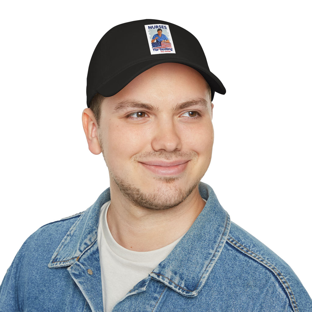 Unisex Baseball Cap - Nurses For Healing The Nation (front) - 100% Cotton Twill - NFH-B-18-253