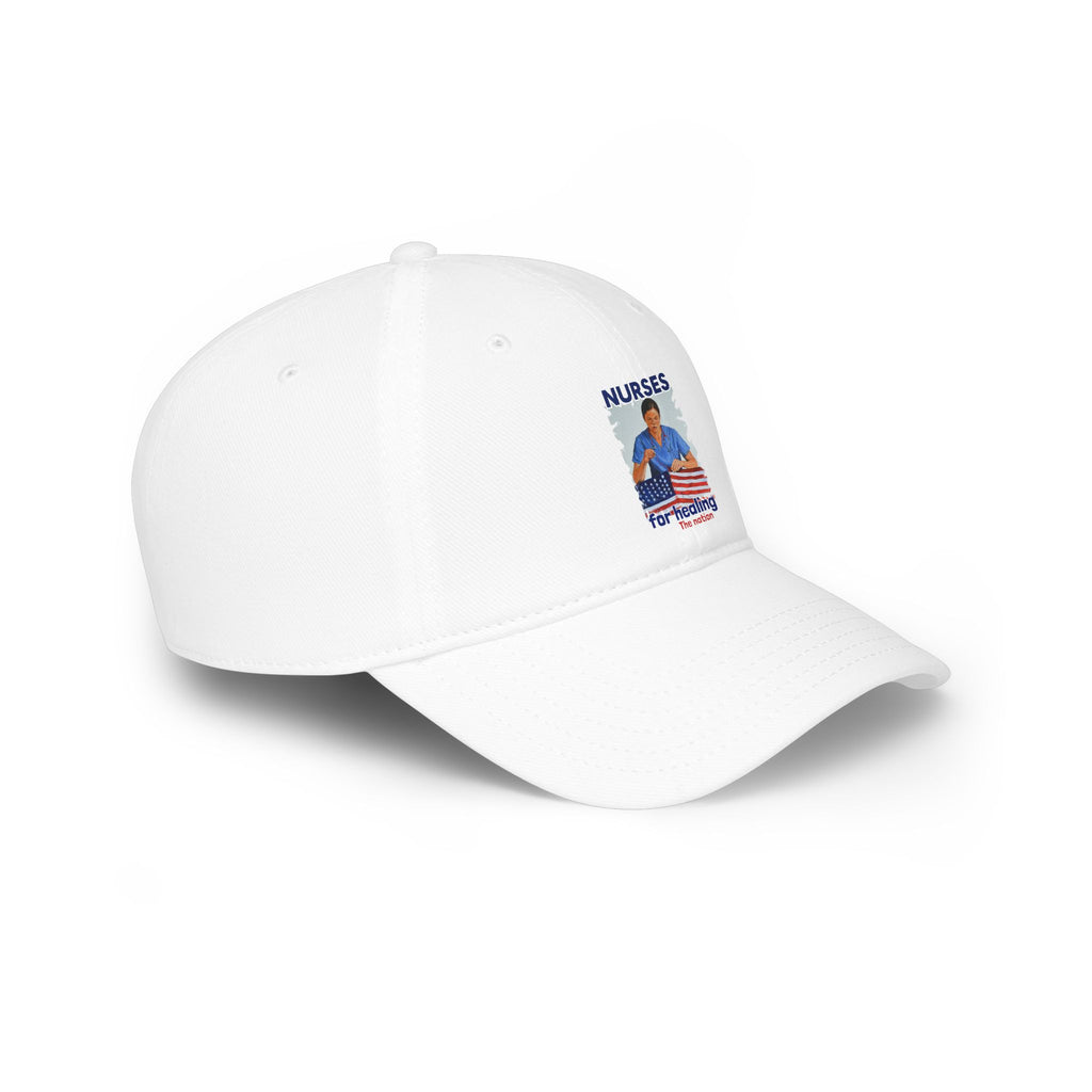Unisex Baseball Cap - Nurses For Healing The Nation (front) - 100% Cotton Twill - NFH-B-18-253