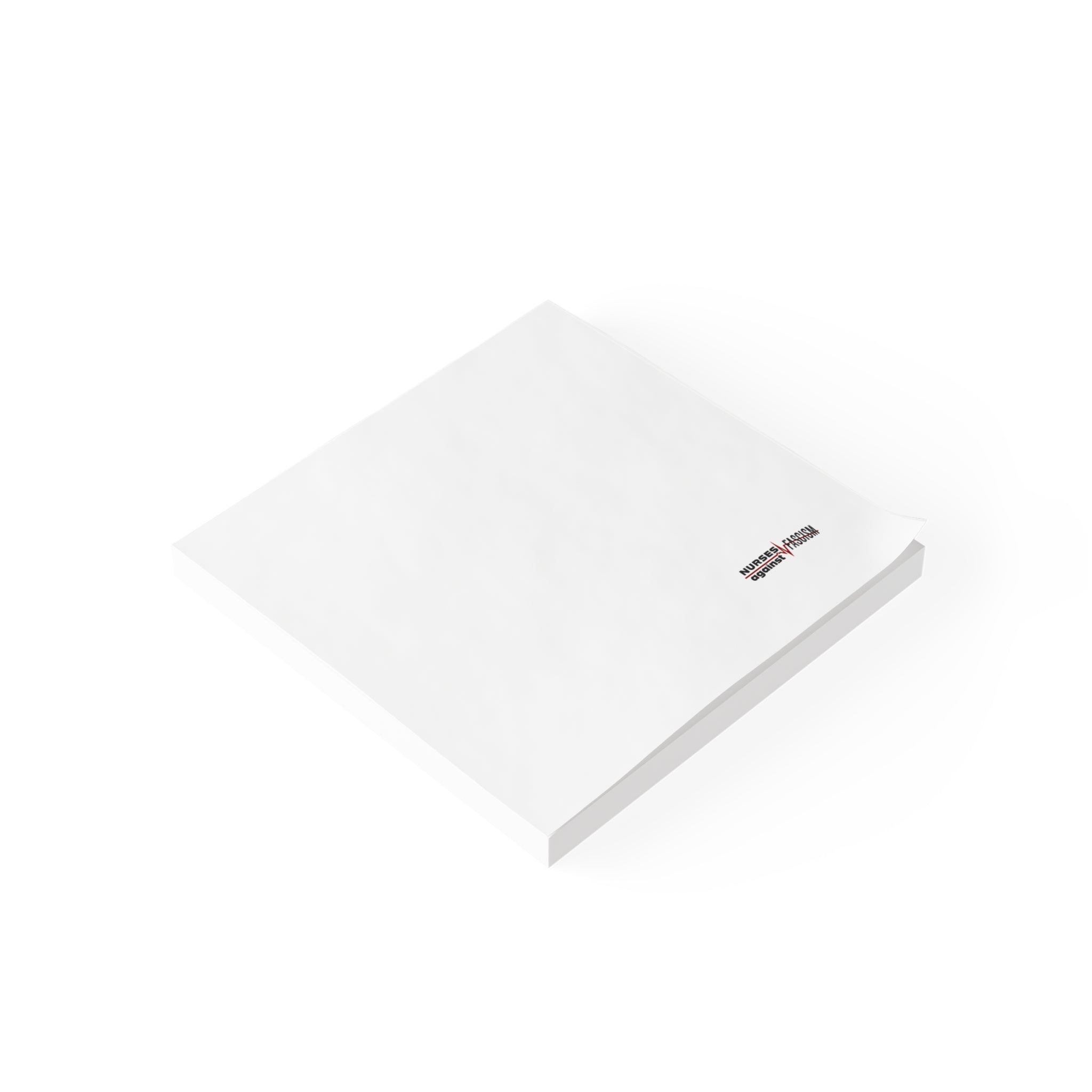 Post-it® Note Pads - Nurses Against Fascism (front) - 75.2 gsm white uncoated paper - NAF-NP-3M