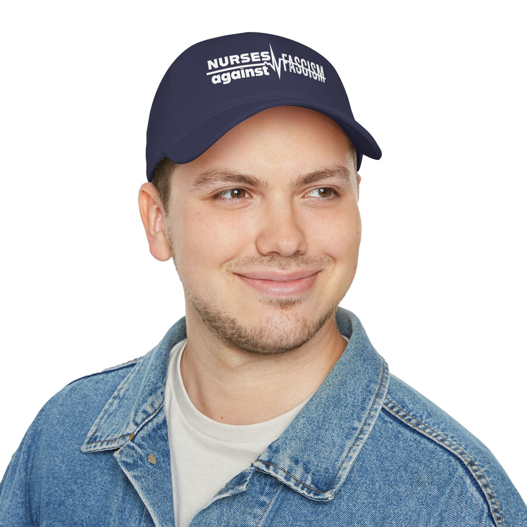 Unisex Baseball Cap - Nurses Against Fascism (front) - 100% Cotton Twill - NAF-B-18-253