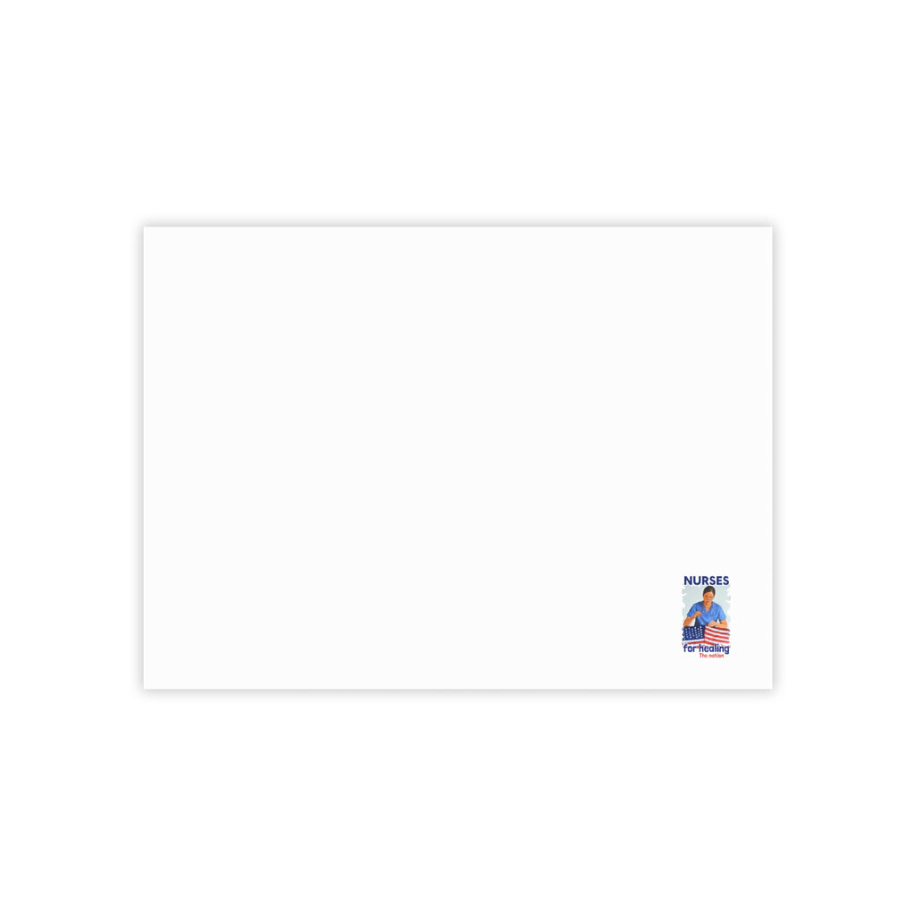 Post-it® Note Pads - Nurses For Healing The Nation (front) - 75.2 gsm white uncoated paper - NFH-NP-3M