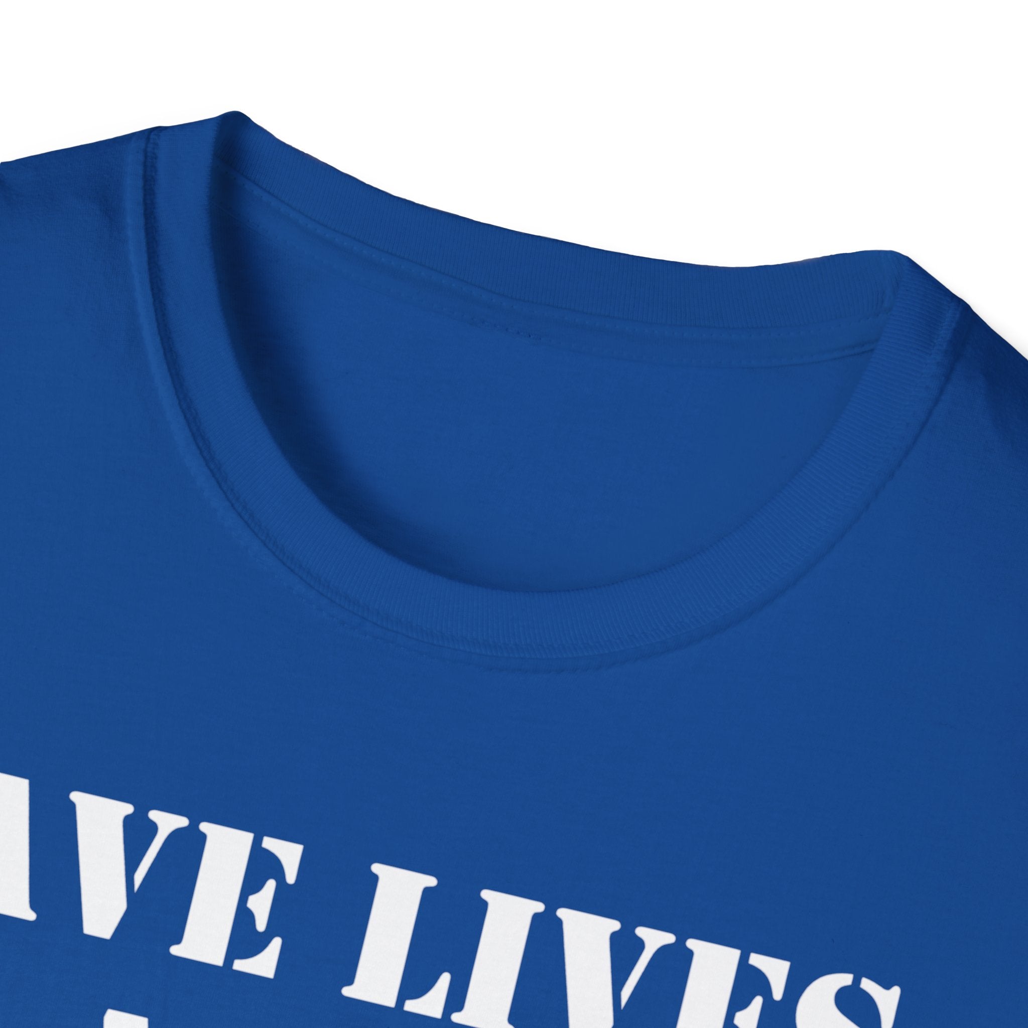 Unisex Lightweight fabric T-Shirt - Save Life Be a Nurse (front) - Who advocates? Who defends? Who protects? Who educates? Who intervenes? Who cares? (back) - 100% ring-spun cotton - SLBN-T-G64000