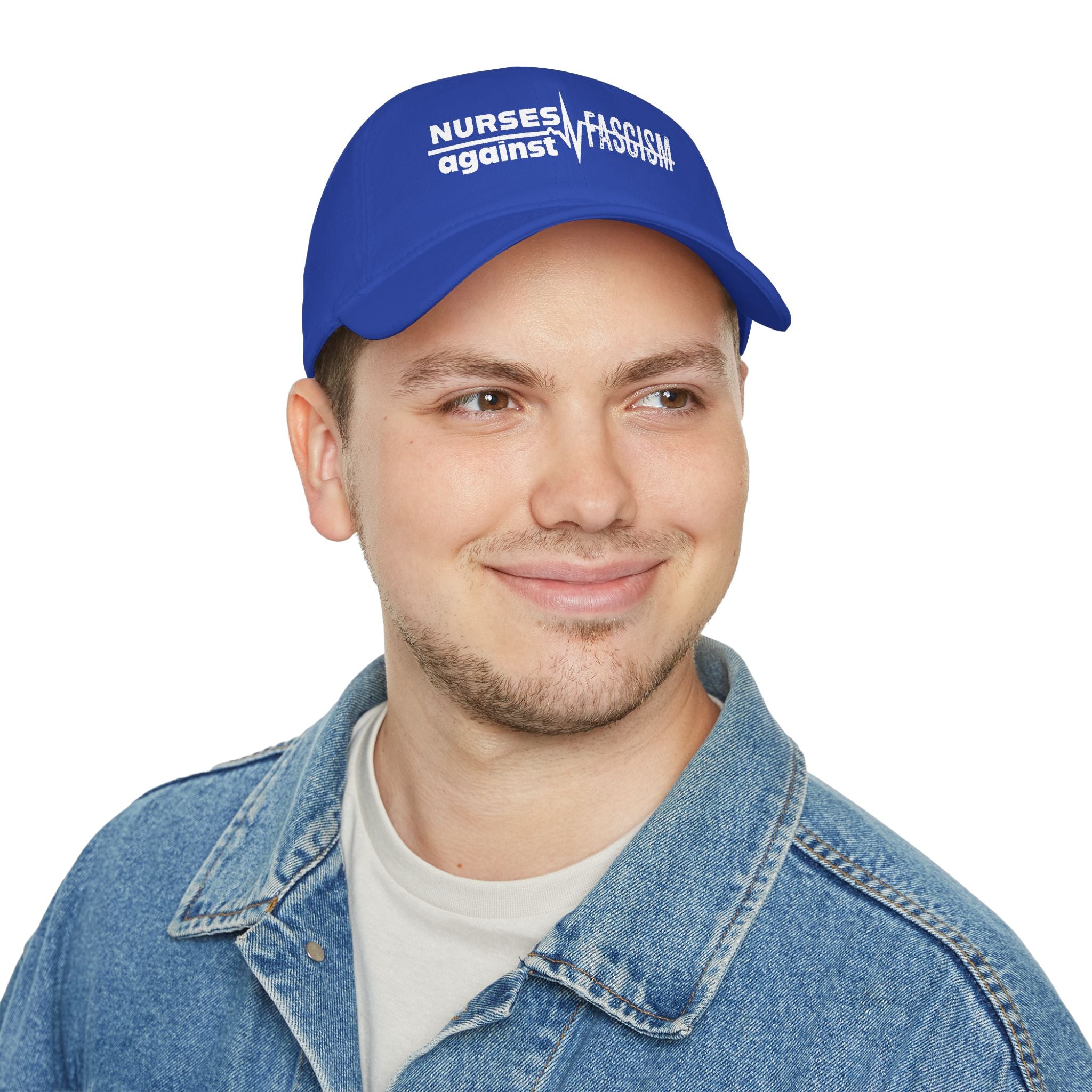 Unisex Baseball Cap - Nurses Against Fascism (front) - 100% Cotton Twill - NAF-B-18-253
