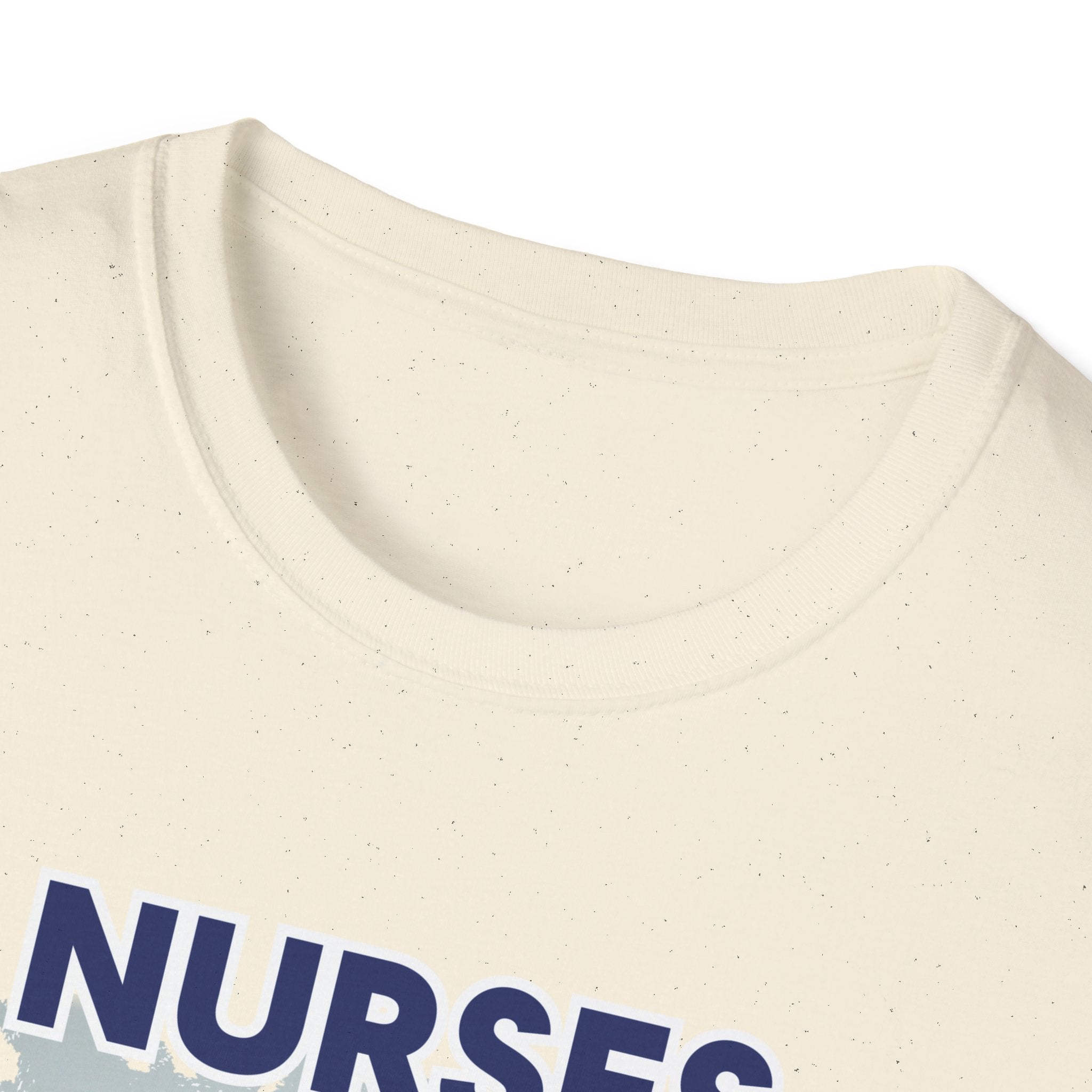 Unisex Lightweight fabric T-Shirt - Nurses For Healing The Nation (front) - Nurses Standing Up For Humanity (back) - 100% ring-spun cotton - NFH-T-G64000