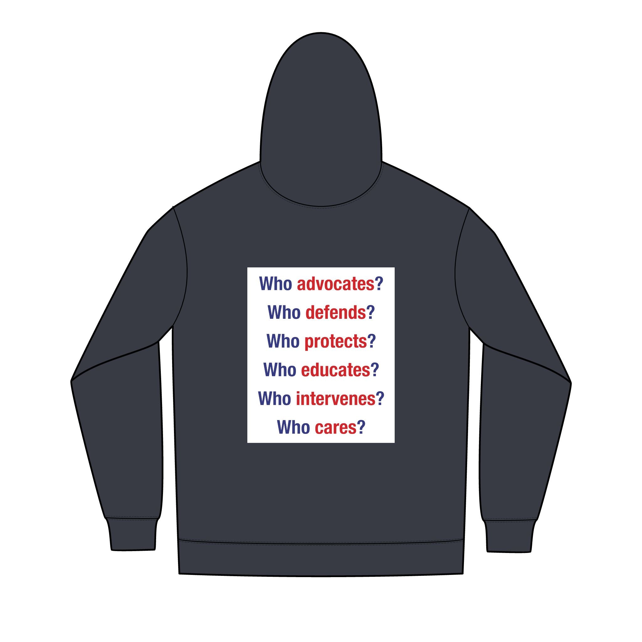 Men's District® Medium-heavy fabric Full-Zip Hoodie - Save Lives Be A Nurse (front) - Not Your Mom (back) - 60% recycled cotton, 40% recycled polyester - SLA-Z-DT8102