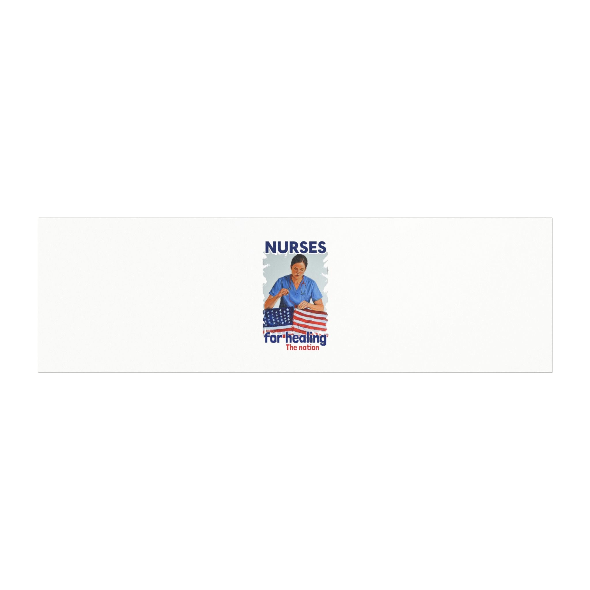 Car Magnets - Nurses For Healing The Nation (front) - Magnetic White base and matte finish - NFH-CA-01