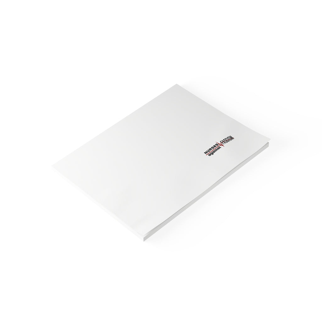 Post-it® Note Pads - Nurses Against Fascism (front) - 75.2 gsm white uncoated paper - NAF-NP-3M