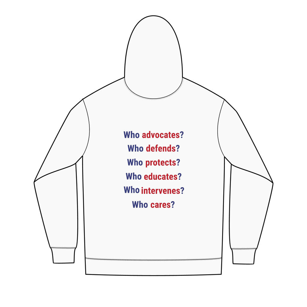 Men's District® Medium-heavy fabric Full-Zip Hoodie - Save Lives Be A Nurse (front) - Not Your Mom (back) - 60% recycled cotton, 40% recycled polyester - SLA-Z-DT8102