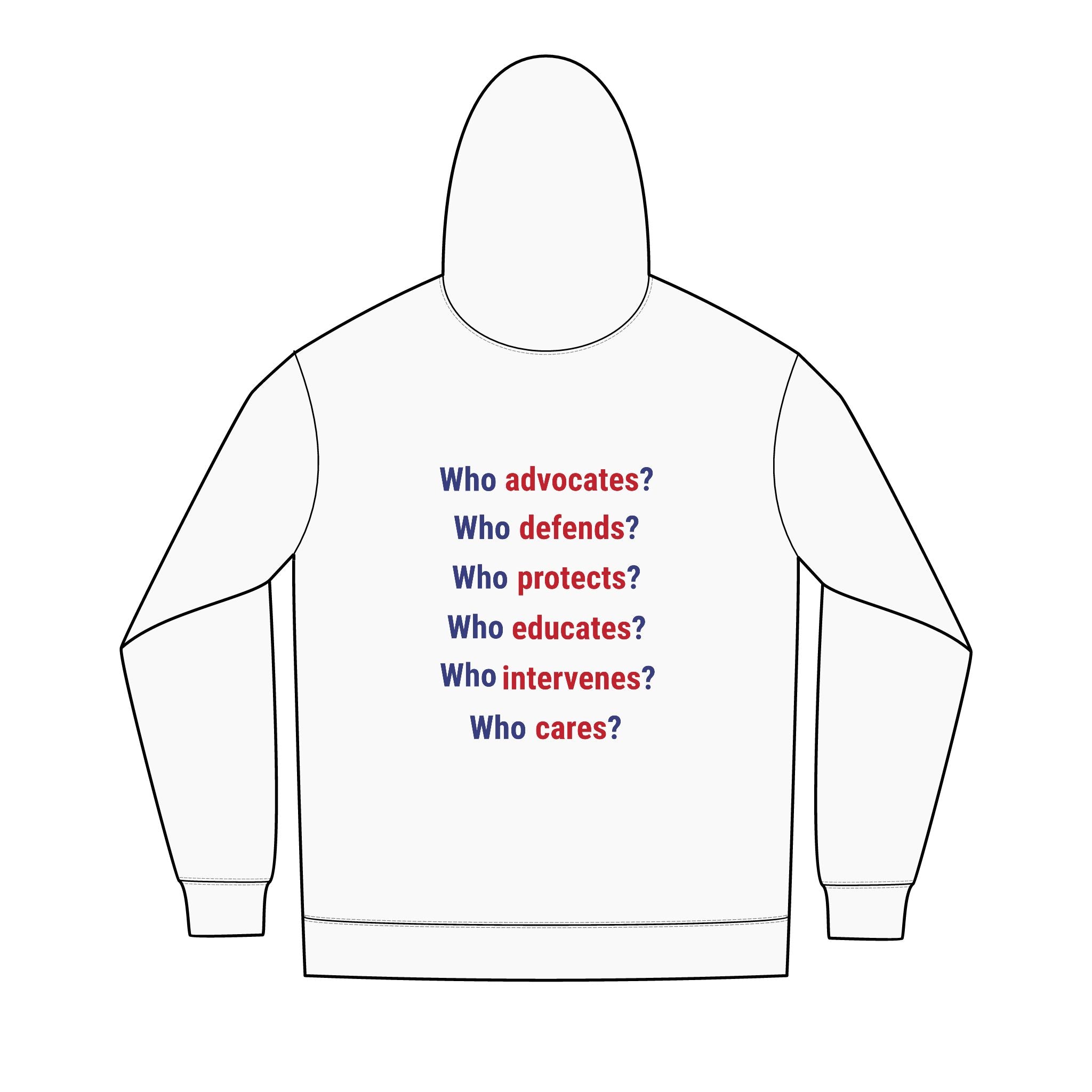 Men's District® Medium-heavy fabric Full-Zip Hoodie - Save Lives Be A Nurse (front) - Not Your Mom (back) - 60% recycled cotton, 40% recycled polyester - SLA-Z-DT8102