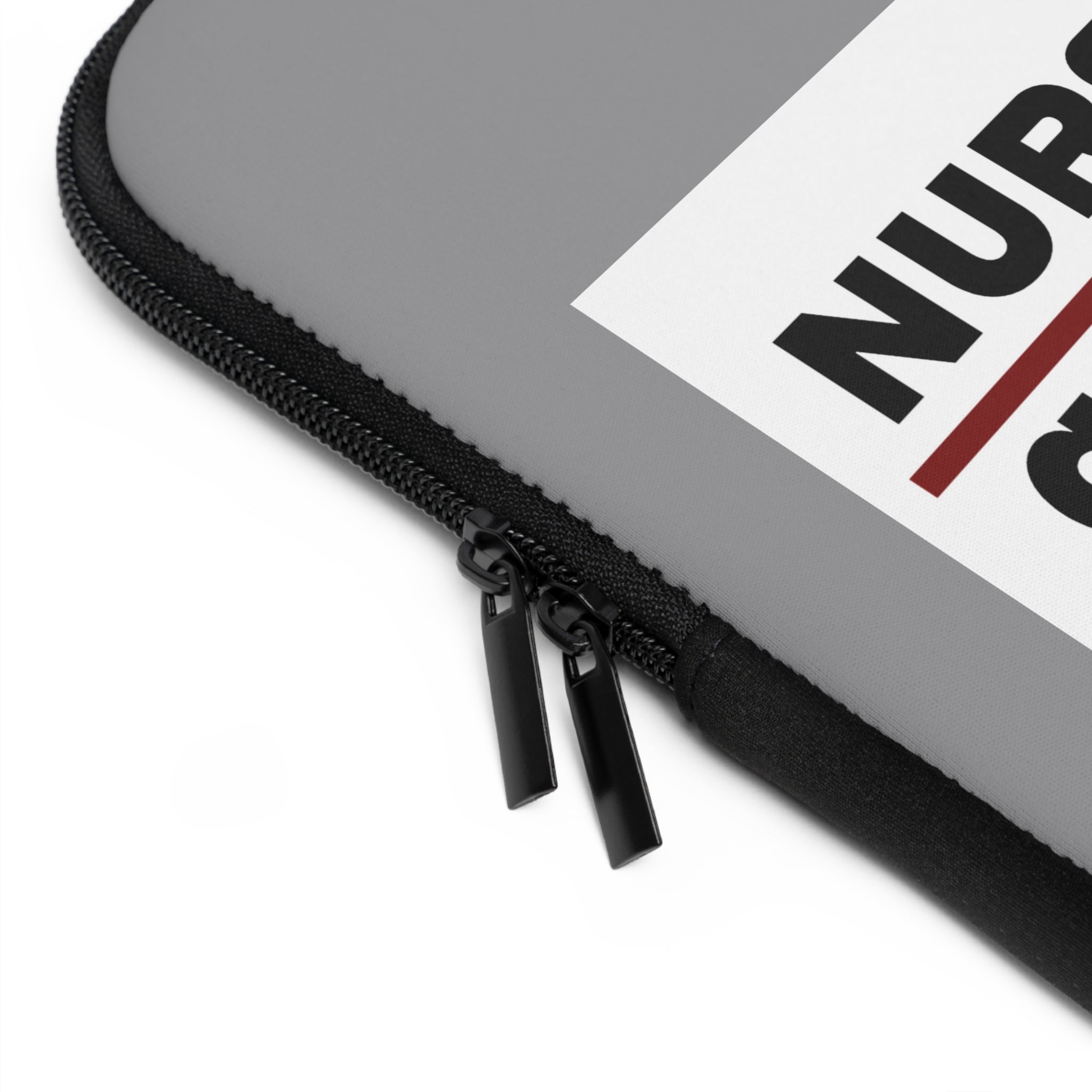 Laptop Sleeve - Nurses Against Fascism (front) - Smooth neoprene - NAF-LS-01