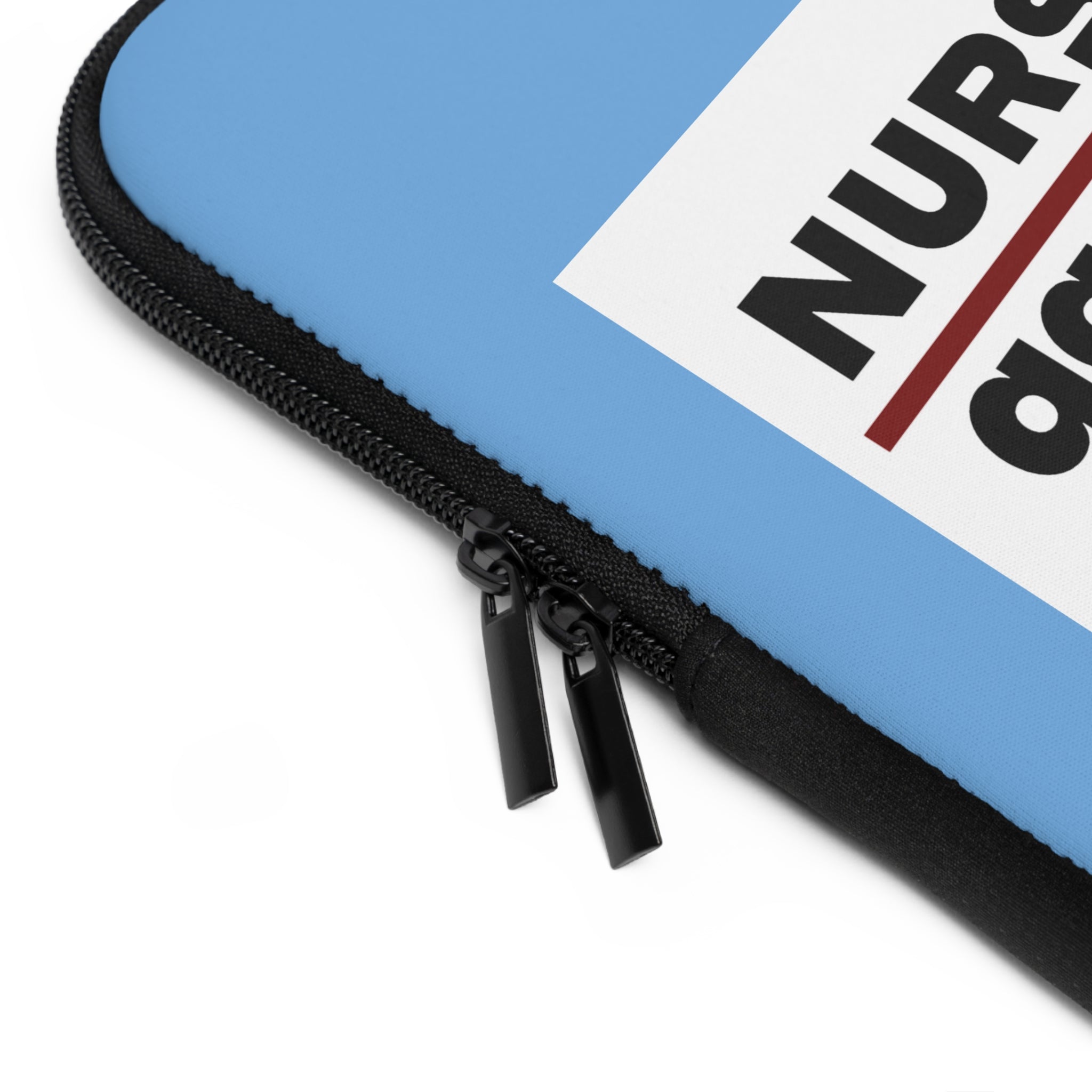 Laptop Sleeve - Nurses Against Fascism (front) - Smooth neoprene - NAF-LS-01