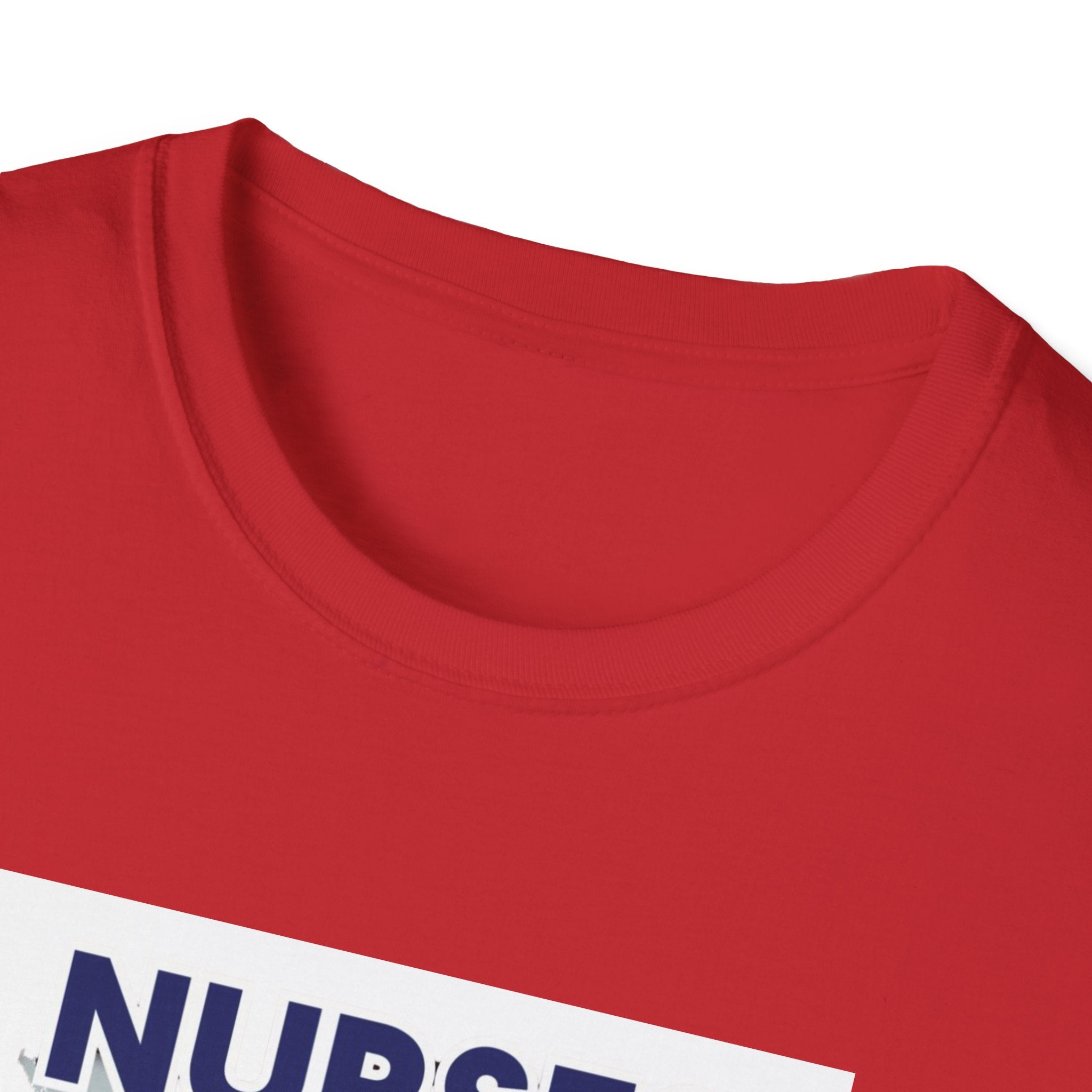 Unisex Lightweight fabric T-Shirt - Nurses For Healing The Nation (front) - Nurses Standing Up For Humanity (back) - 100% ring-spun cotton - NFH-T-G64000