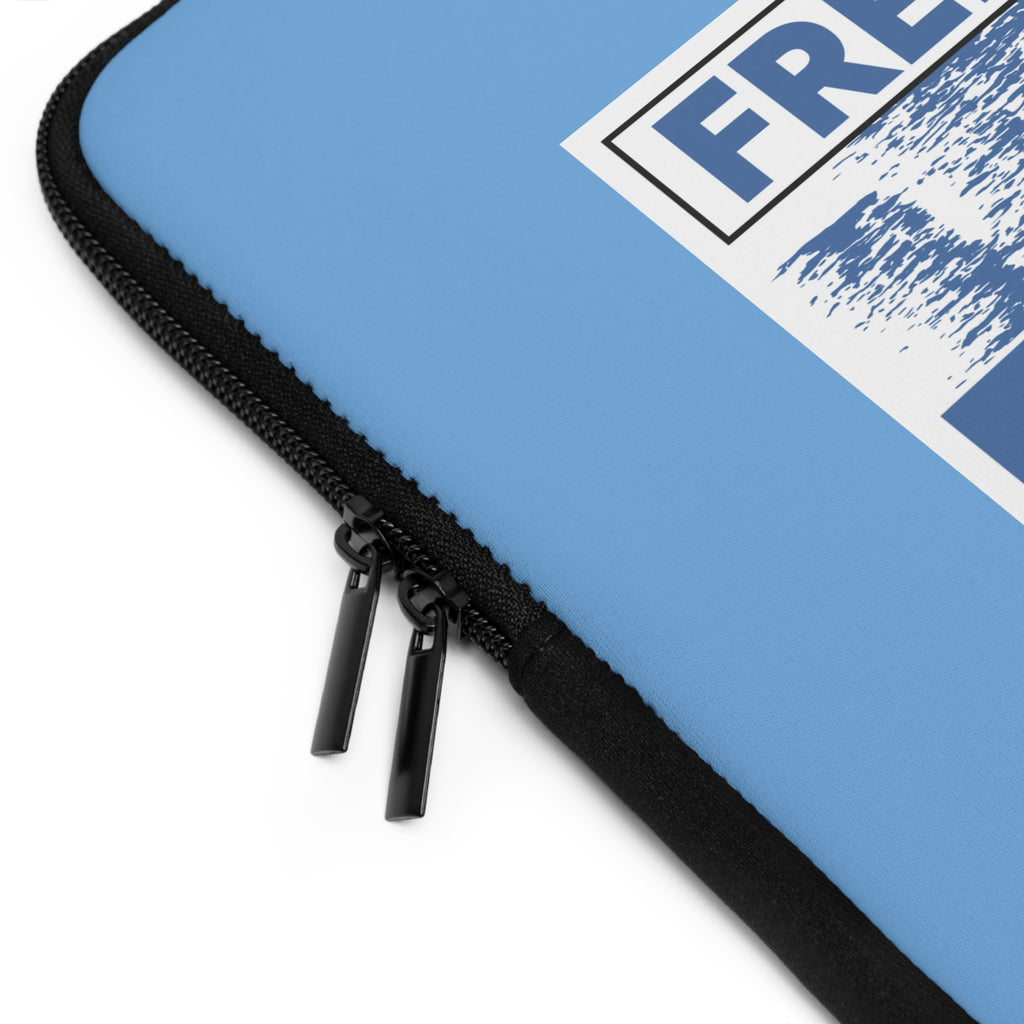 Laptop Sleeve - Free School Lunches For All (front) - Smooth neoprene - NAH-LS-01
