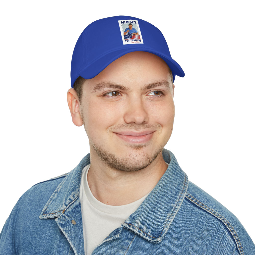 Unisex Baseball Cap - Nurses For Healing The Nation (front) - 100% Cotton Twill - NFH-B-18-253