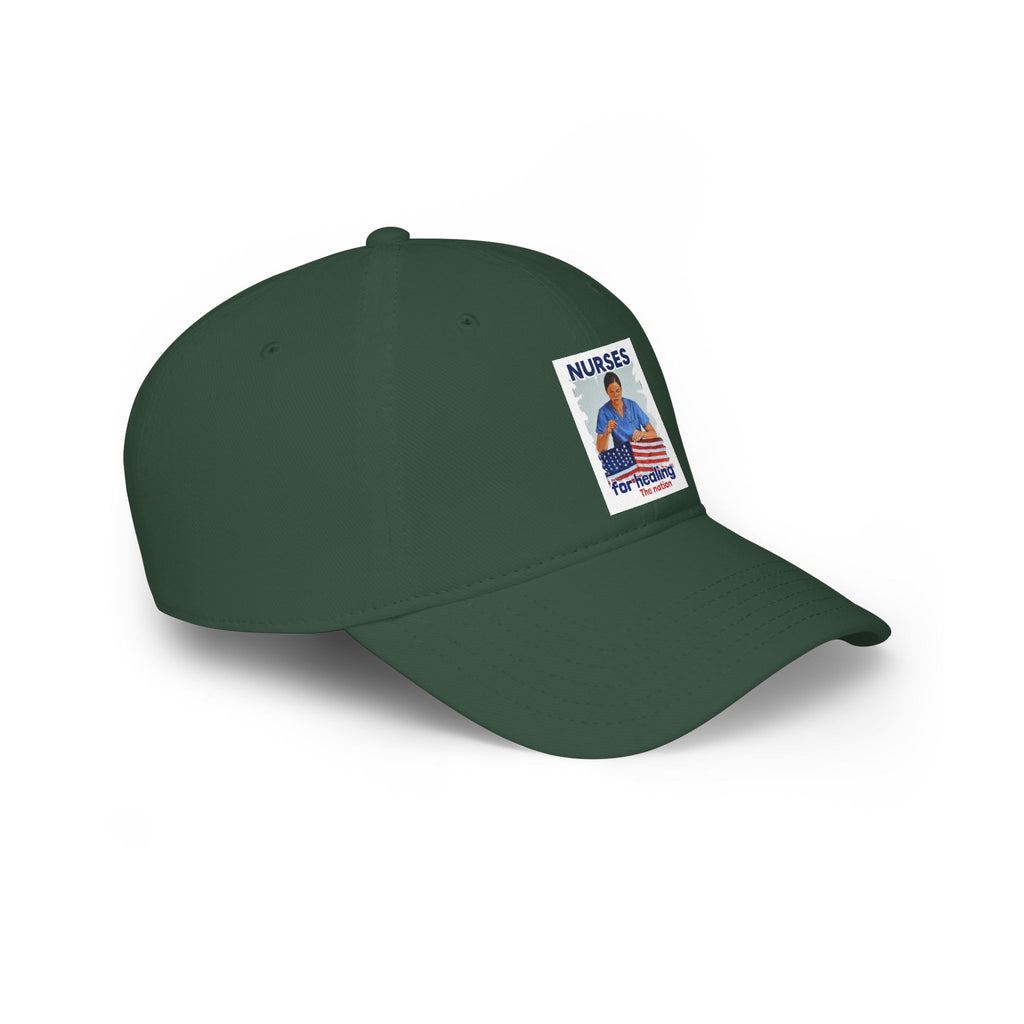 Unisex Baseball Cap - Nurses For Healing The Nation (front) - 100% Cotton Twill - NFH-B-18-253