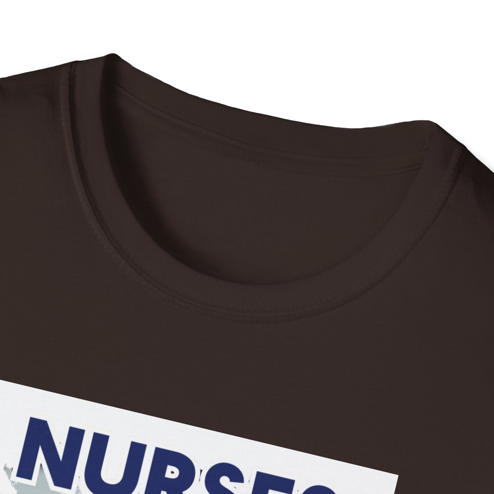 Unisex Lightweight fabric T-Shirt - Nurses For Healing The Nation (front) - Nurses Standing Up For Humanity (back) - 100% ring-spun cotton - NFH-T-G64000