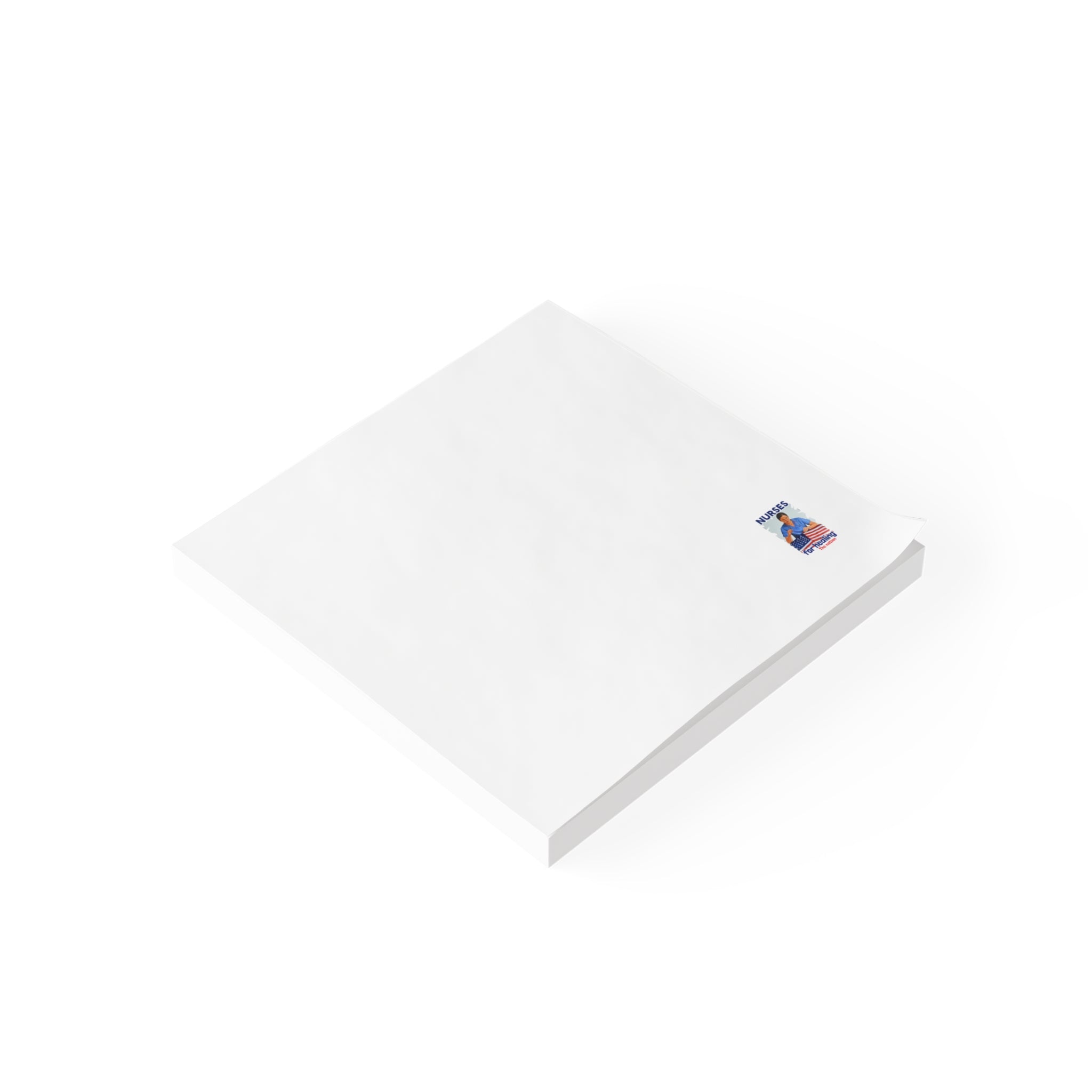 Post-it® Note Pads - Nurses For Healing The Nation (front) - 75.2 gsm white uncoated paper - NFH-NP-3M