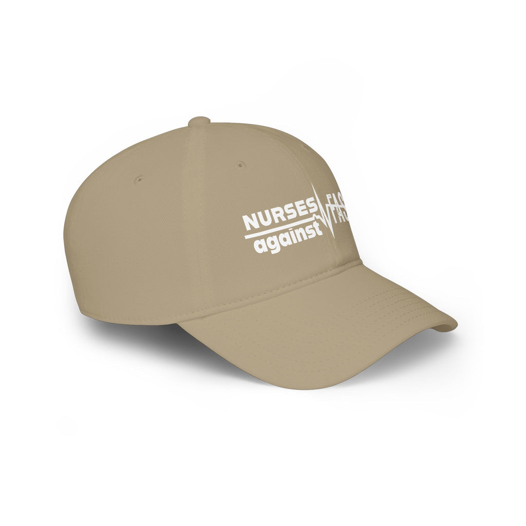 Unisex Baseball Cap - Nurses Against Fascism (front) - 100% Cotton Twill - NAF-B-18-253