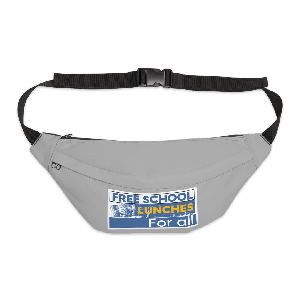 Nurse Fanny Pack – Free School Lunches for All Design - Adjustable Waist Bag for Nurses - NAH-FP-01