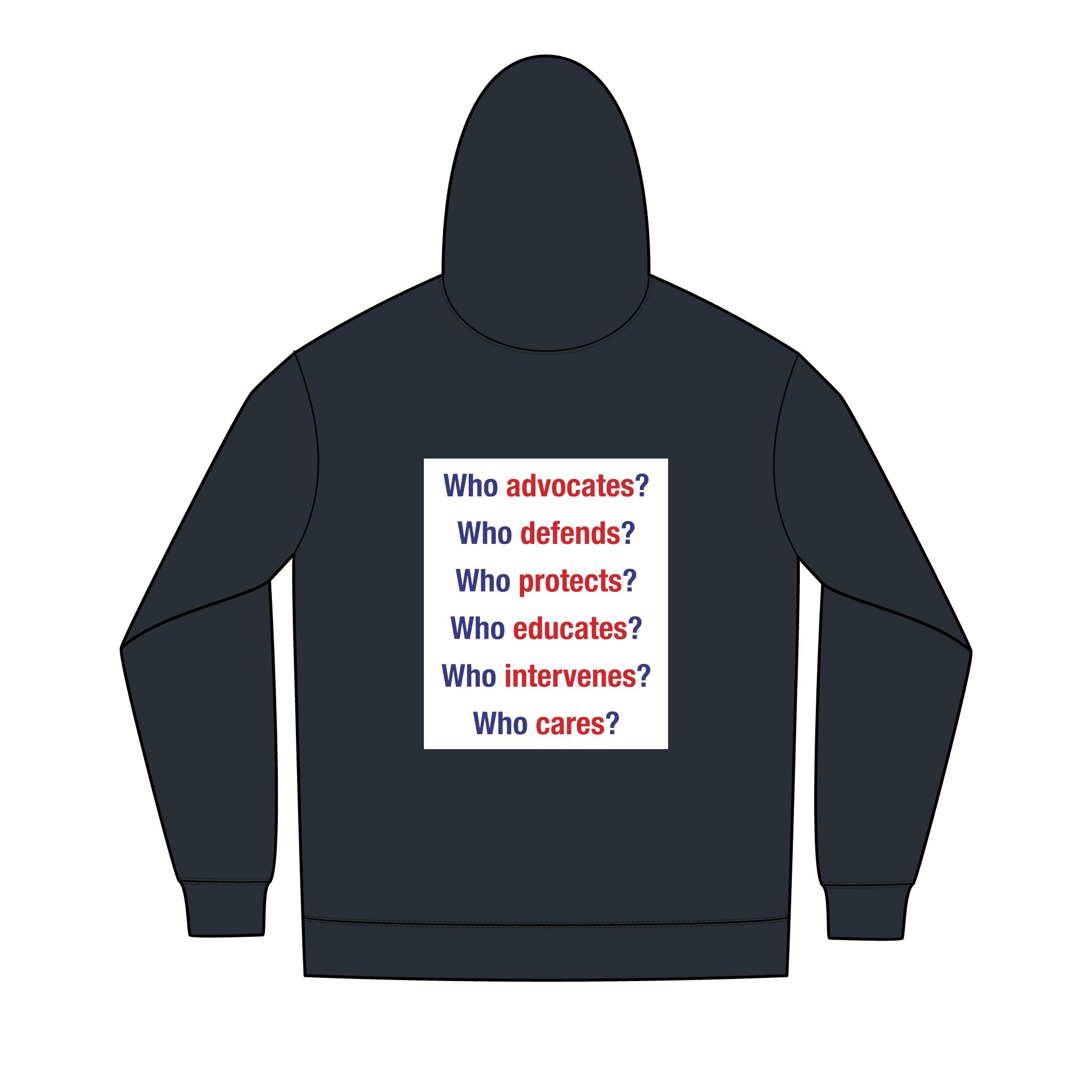 Men's District® Medium-heavy fabric Full-Zip Hoodie - Save Lives Be A Nurse (front) - Not Your Mom (back) - 60% recycled cotton, 40% recycled polyester - SLA-Z-DT8102