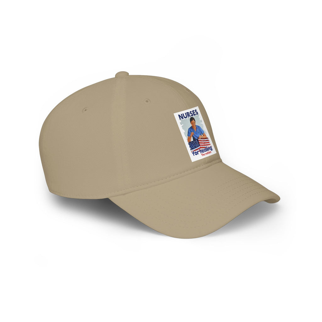 Unisex Baseball Cap - Nurses For Healing The Nation (front) - 100% Cotton Twill - NFH-B-18-253