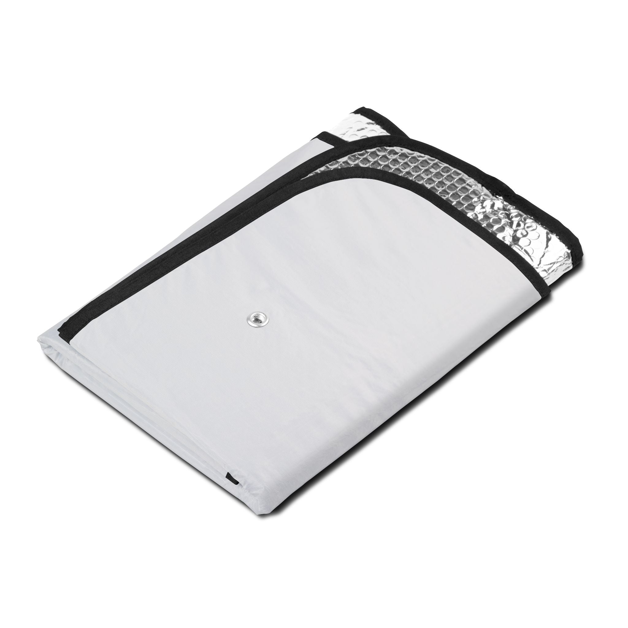 Unisex Car Sun Shade - Nurses Condemning Closure of USAID (front) - 100% Polyester & 100% Aluminized film cushion - NFG-CA-02