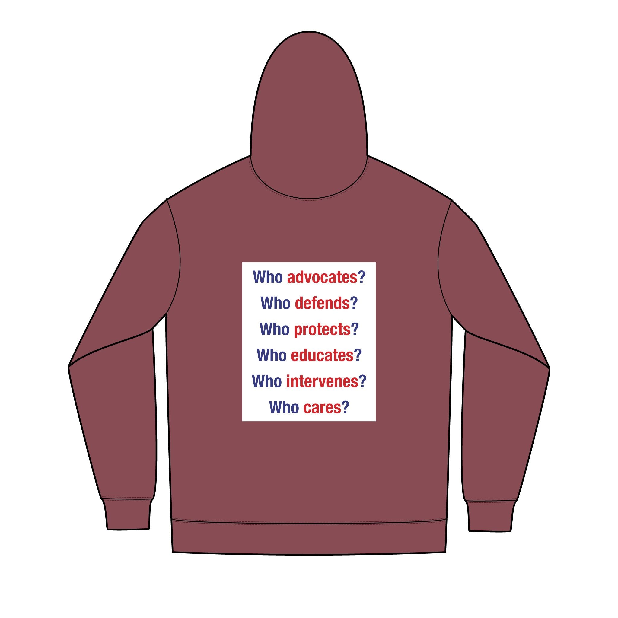 Men's District® Medium-heavy fabric Full-Zip Hoodie - Save Lives Be A Nurse (front) - Not Your Mom (back) - 60% recycled cotton, 40% recycled polyester - SLA-Z-DT8102