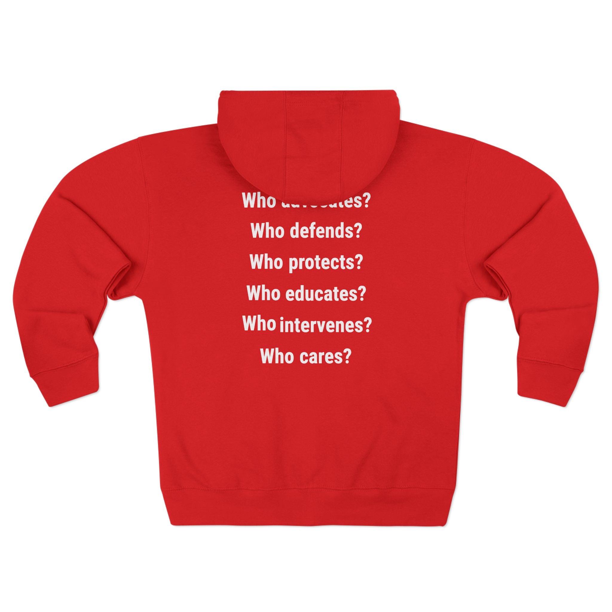 Men's District® Medium-heavy fabric Full-Zip Hoodie - Save Lives Be A Nurse (front) - Not Your Mom (back) - 60% recycled cotton, 40% recycled polyester -Lane Seven LS14003