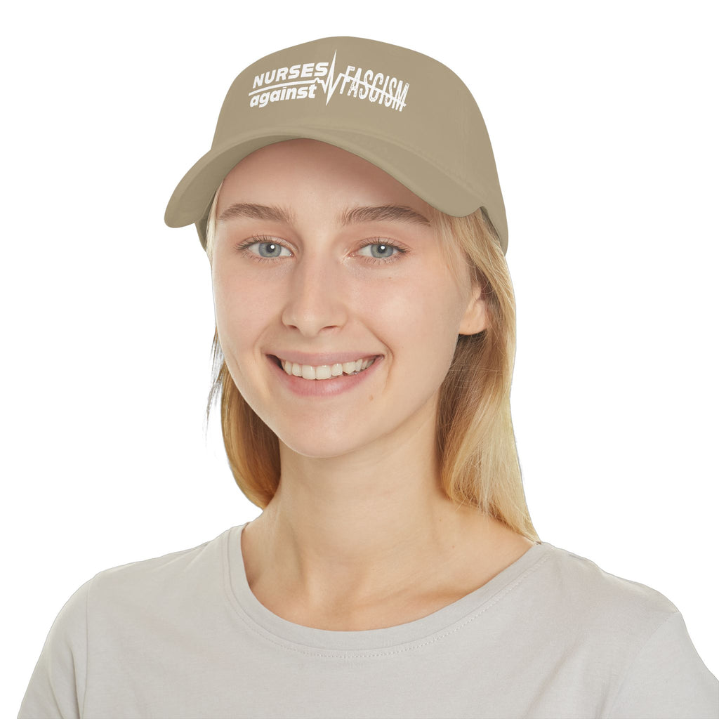 Unisex Baseball Cap - Nurses Against Fascism (front) - 100% Cotton Twill - NAF-B-18-253