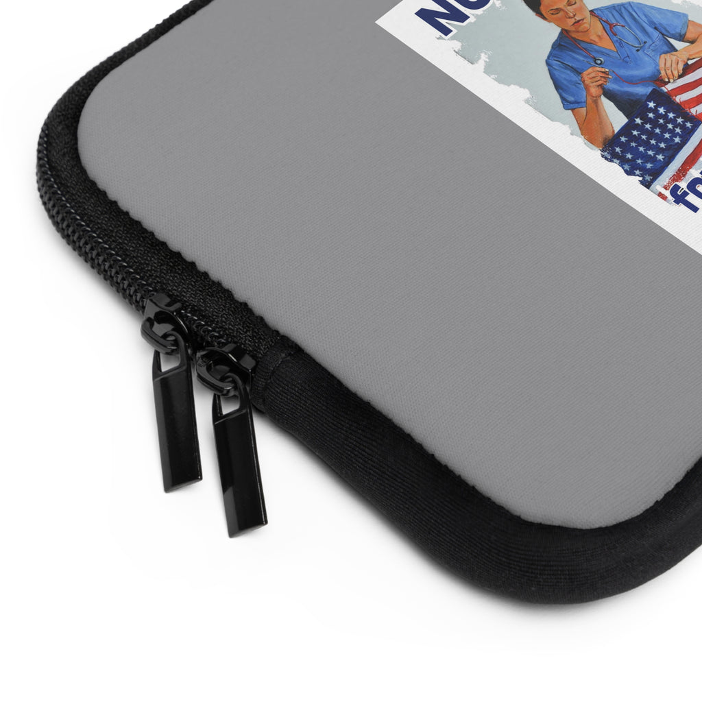 Laptop Sleeve - Nurses For Healing The Nation (front) - Smooth neoprene - NFH-LS-01