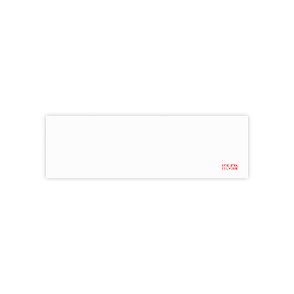 Post-it® Note Pads - Save Lives Be A Nurse (front) - 75.2 gsm white uncoated paper - SLA-NP-3M