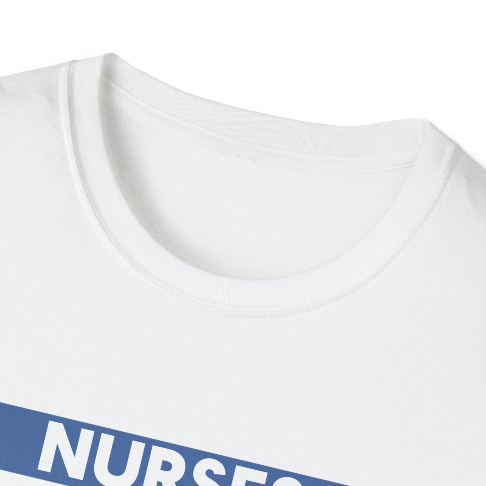Unisex Lightweight fabric T-Shirt - Nurses Condemning Closure of USAID (front) - Nurses For NIH CDC FEMA USAID And YOU (back) - 100% ring-spun cotton - NFG-T-G64000