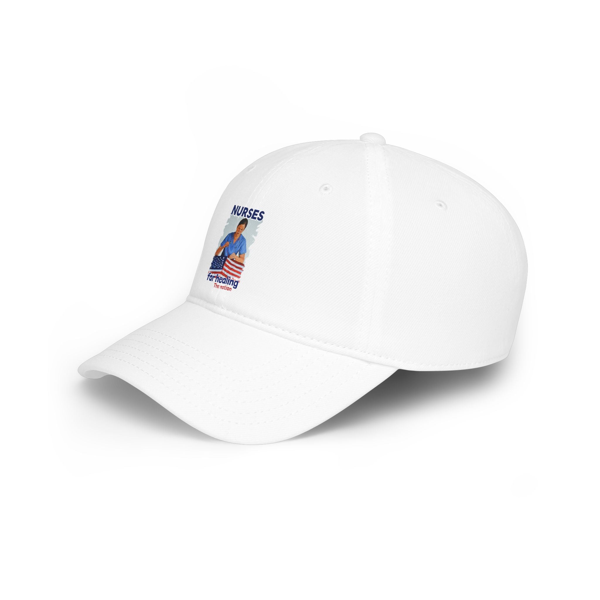 Unisex Baseball Cap - Nurses For Healing The Nation (front) - 100% Cotton Twill - NFH-B-18-253