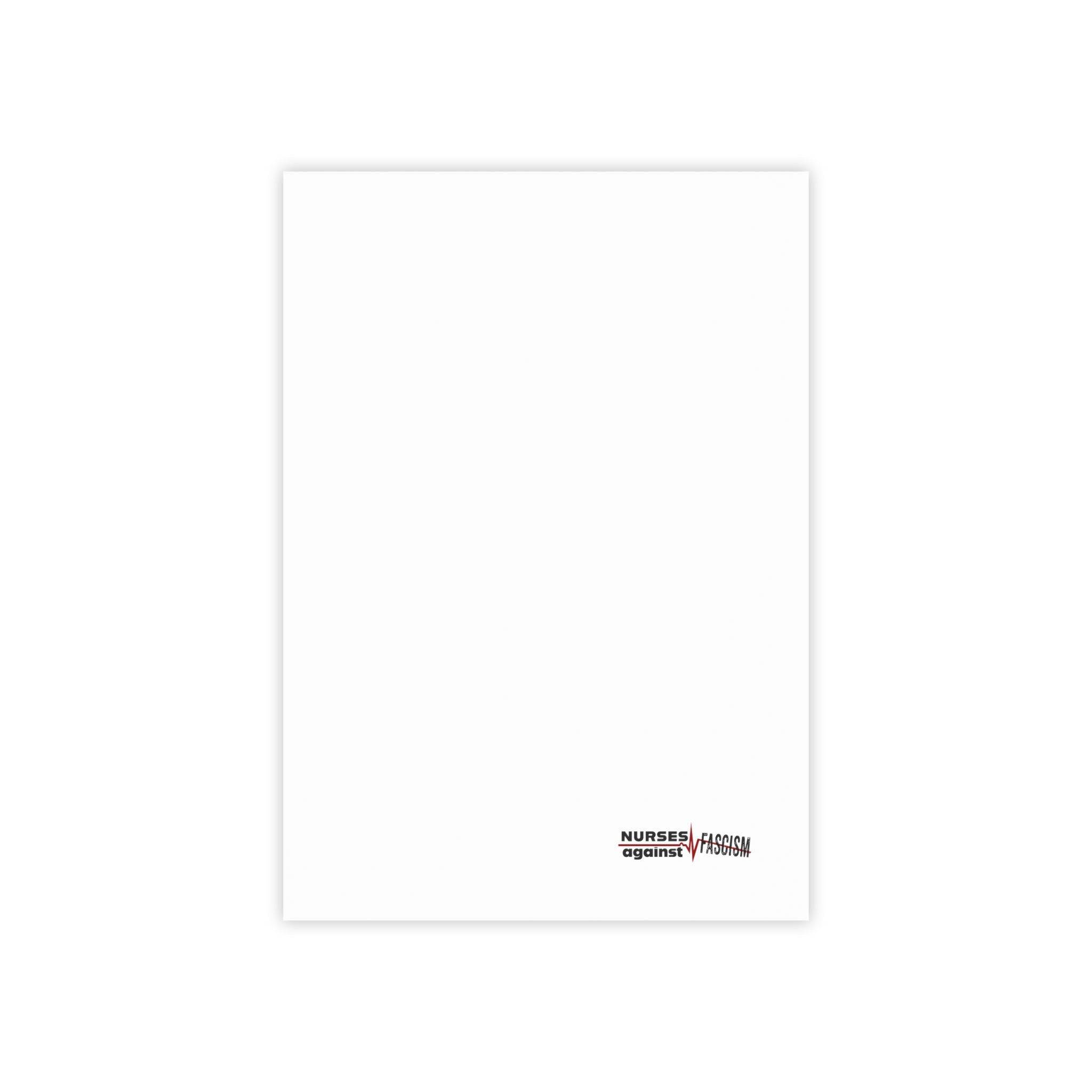 Post-it® Note Pads - Nurses Against Fascism (front) - 75.2 gsm white uncoated paper - NAF-NP-3M